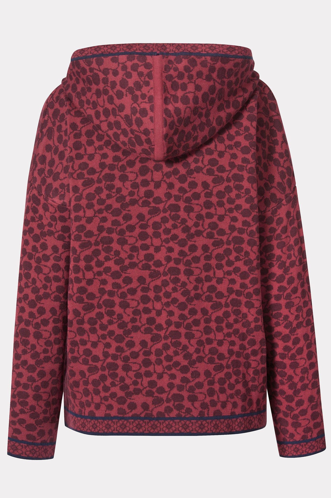 Himalaya Clothing Kapuzenpullover Damen mit stilvollem Tropfenmuster - Kapu günstig online kaufen