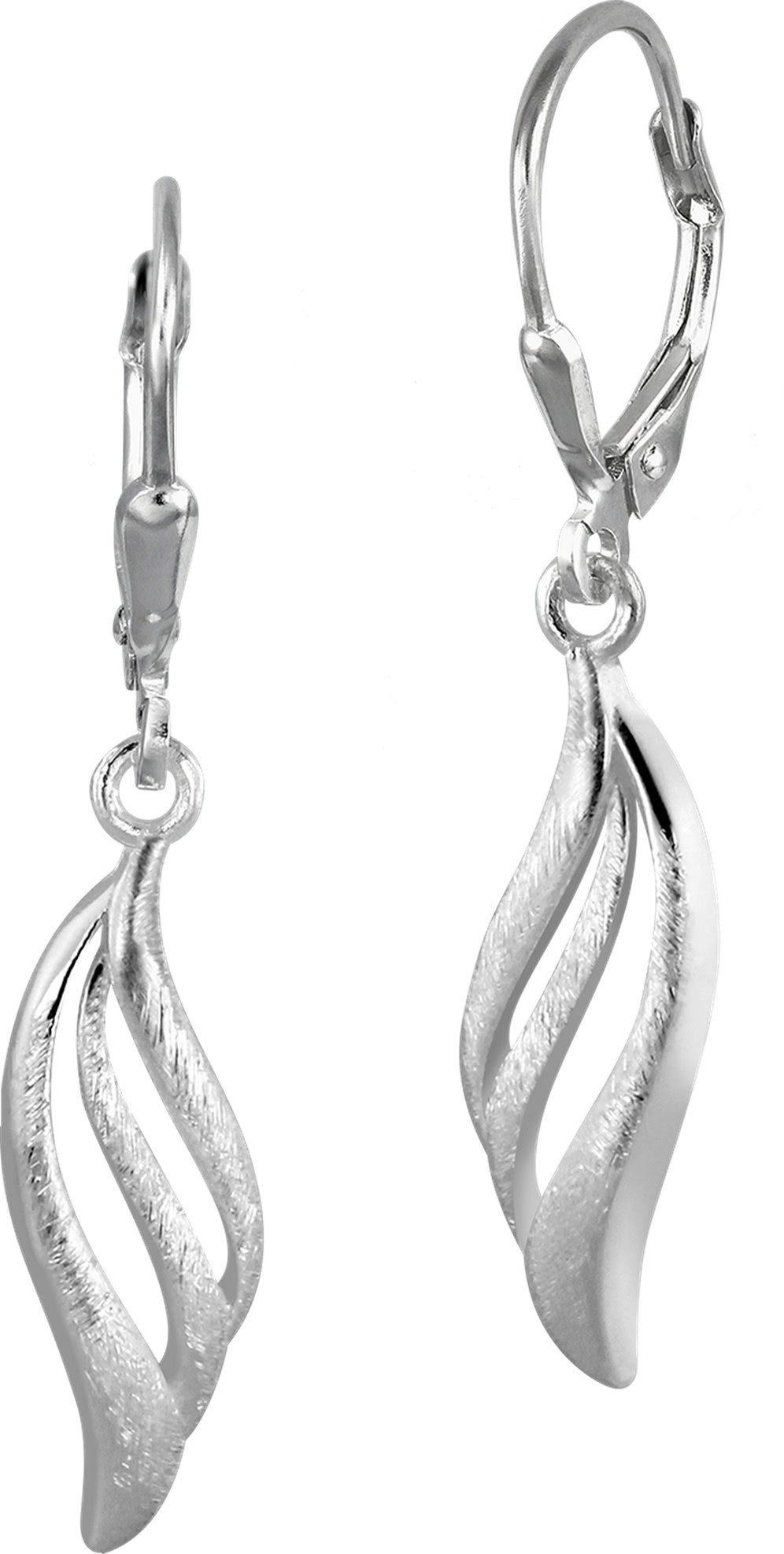 SilberDream Paar Ohrhänger SilberDream Ohrringe für Damen 925er (Ohrhänger), Damen Ohrhänger aus 925 Sterling Silber, Farbe: silber