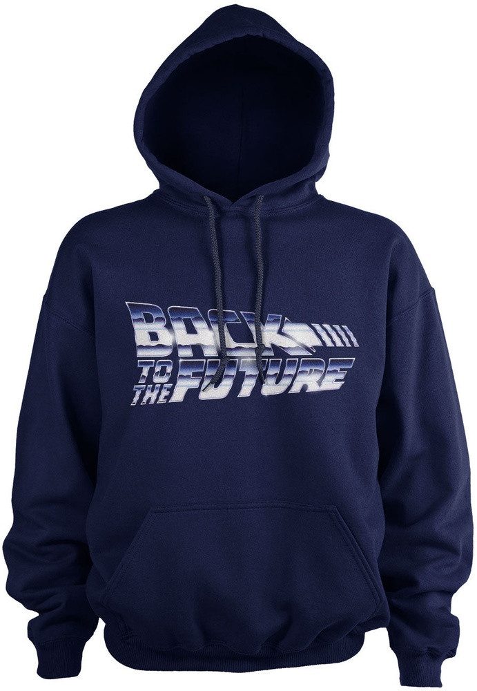 Back to the Future Hoodie Back To The Future VHS Logo Hoodie