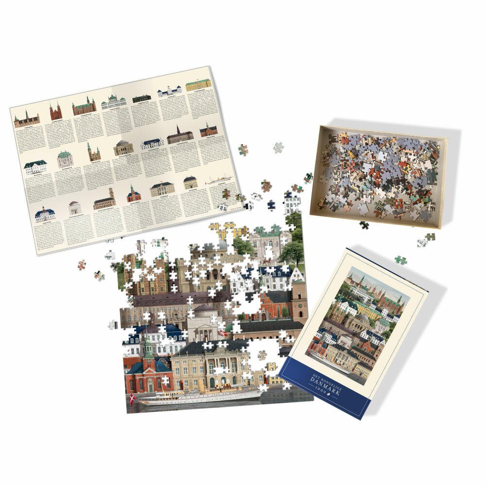 Martin Schwartz Puzzle Königliches Dänemark 50 x 70, 1000 Puzzleteile