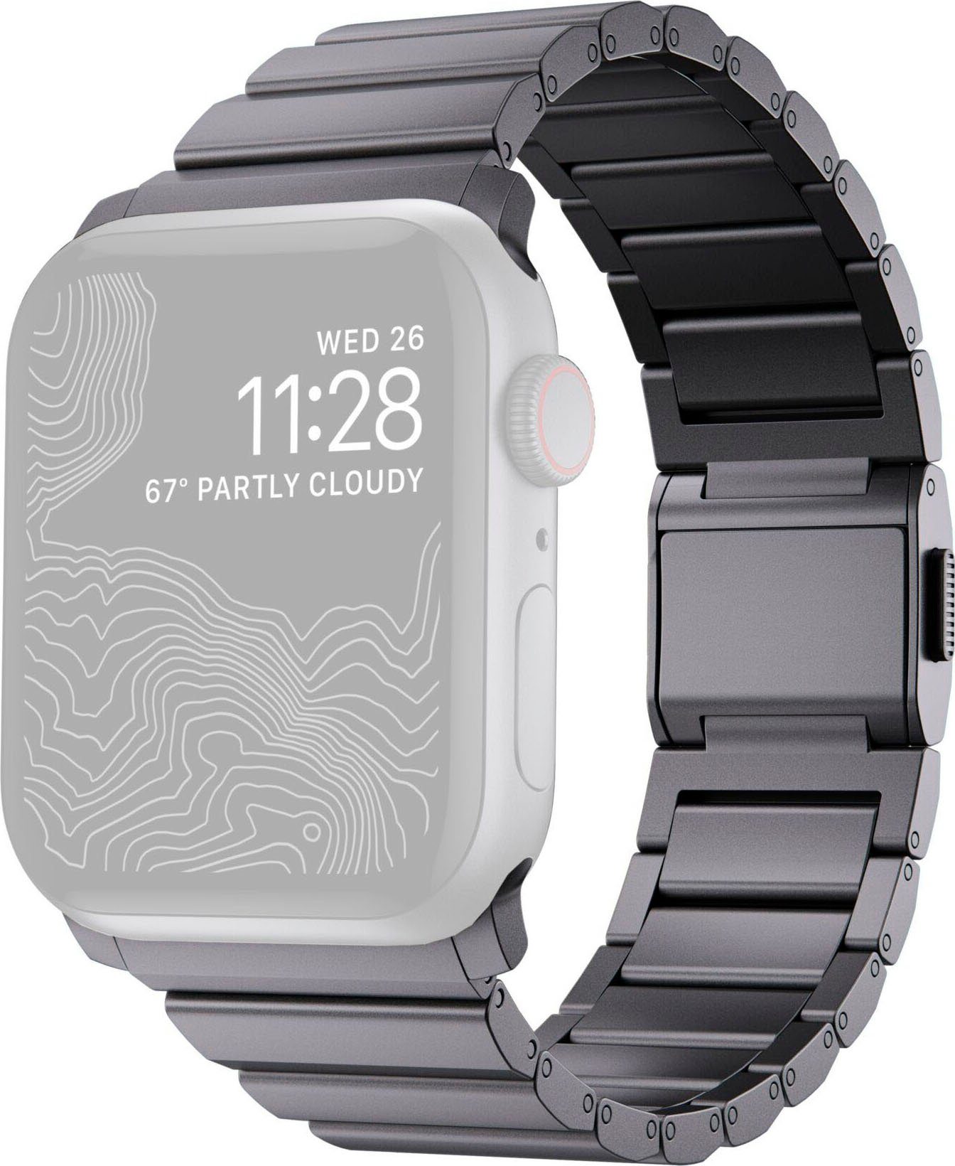 Nomad Smartwatch-Armband Strap Aluminum 42/44/45/49mm günstig online kaufen