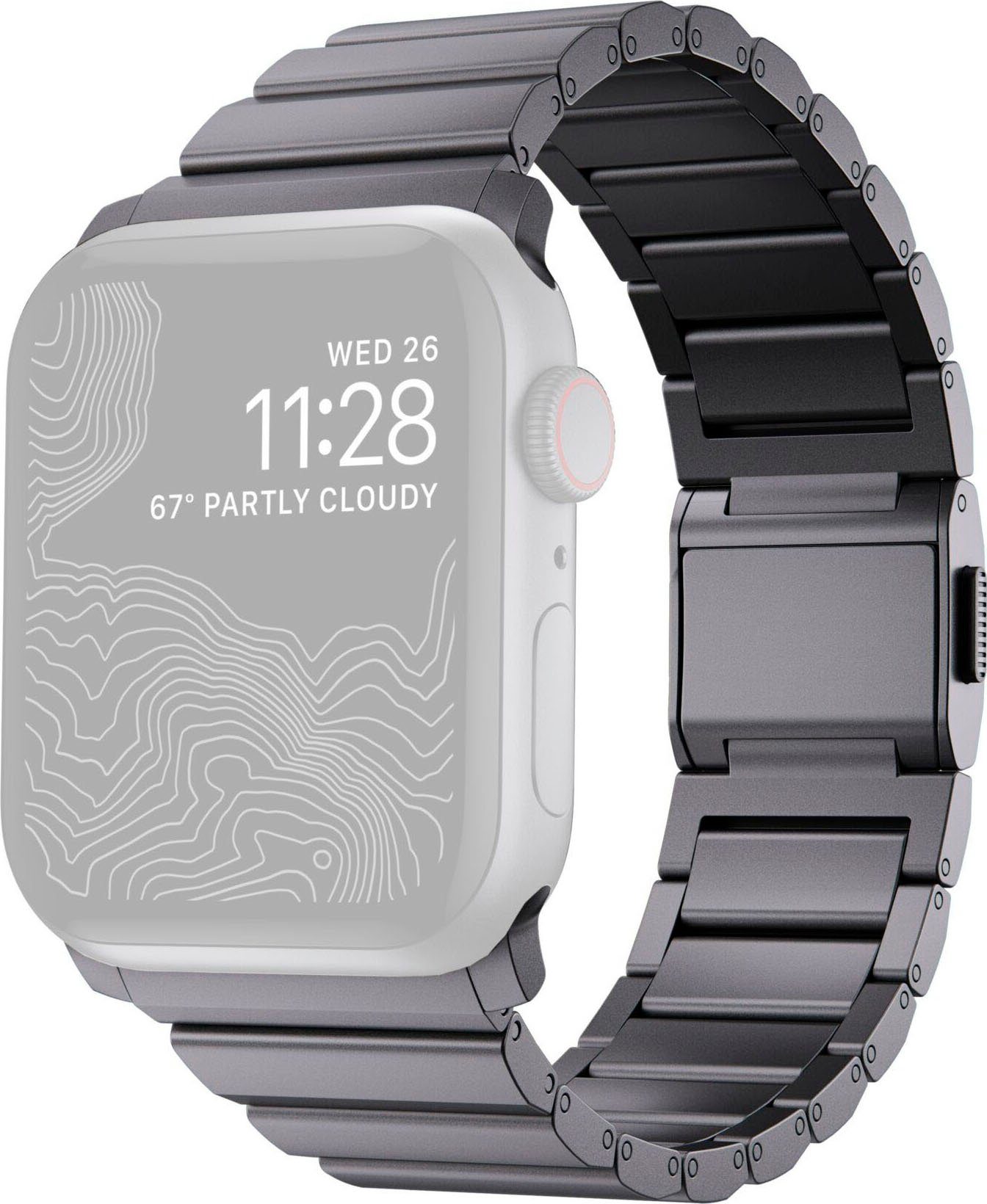 Aluminum Smartwatch-Armband Nomad 42/44/45/49mm Strap