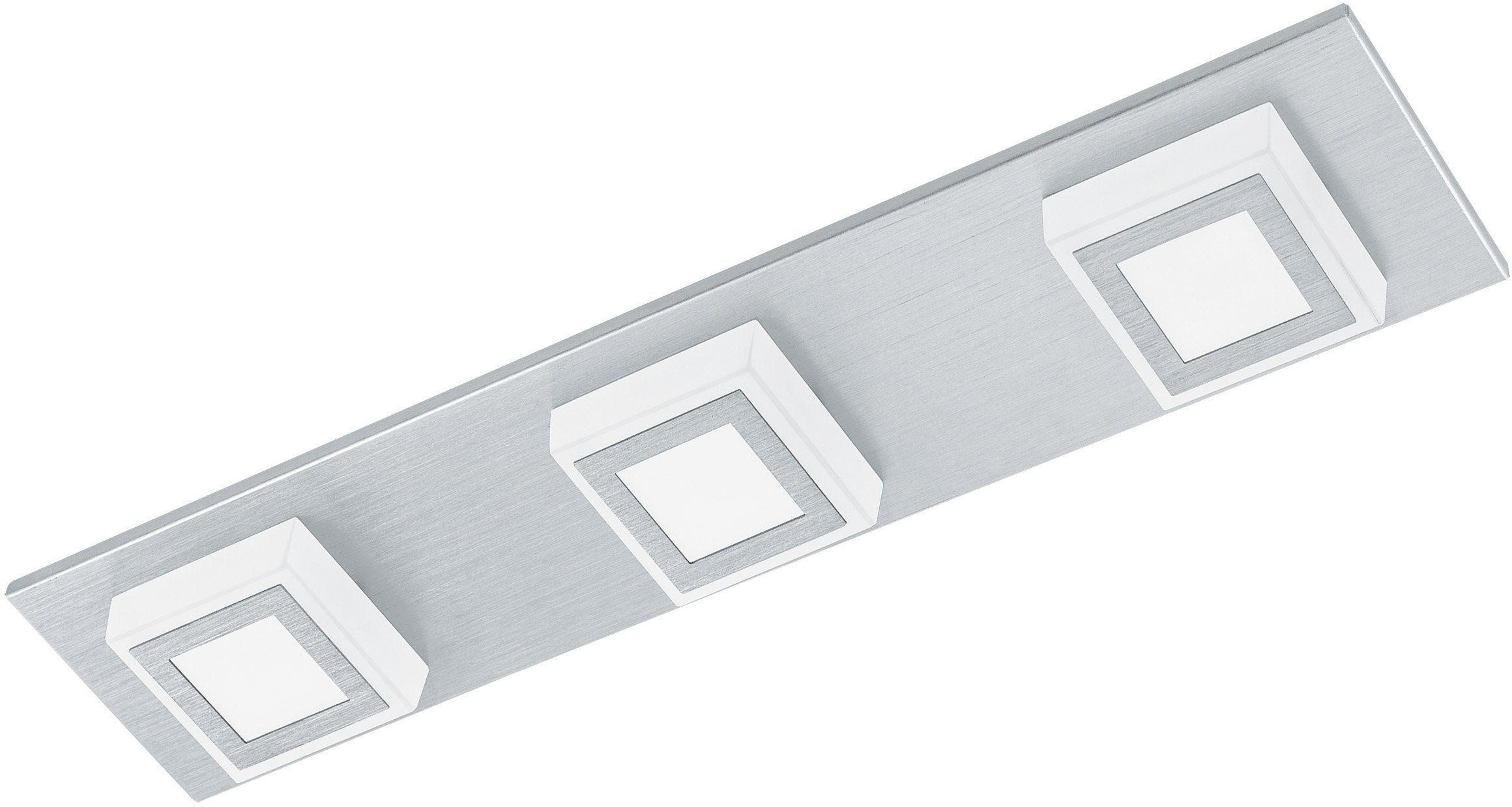 EGLO LED Inklusive MASIANO, fest tauschbar, LED-Leuchtmittel Warmweiß, LED Deckenleuchte integriert, LED