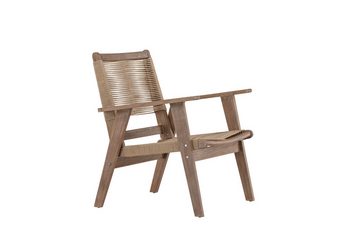 BOURGH Loungesessel PETER Lounge Chair Relaxsessel Indoor & Outdoor - brown (1-St)