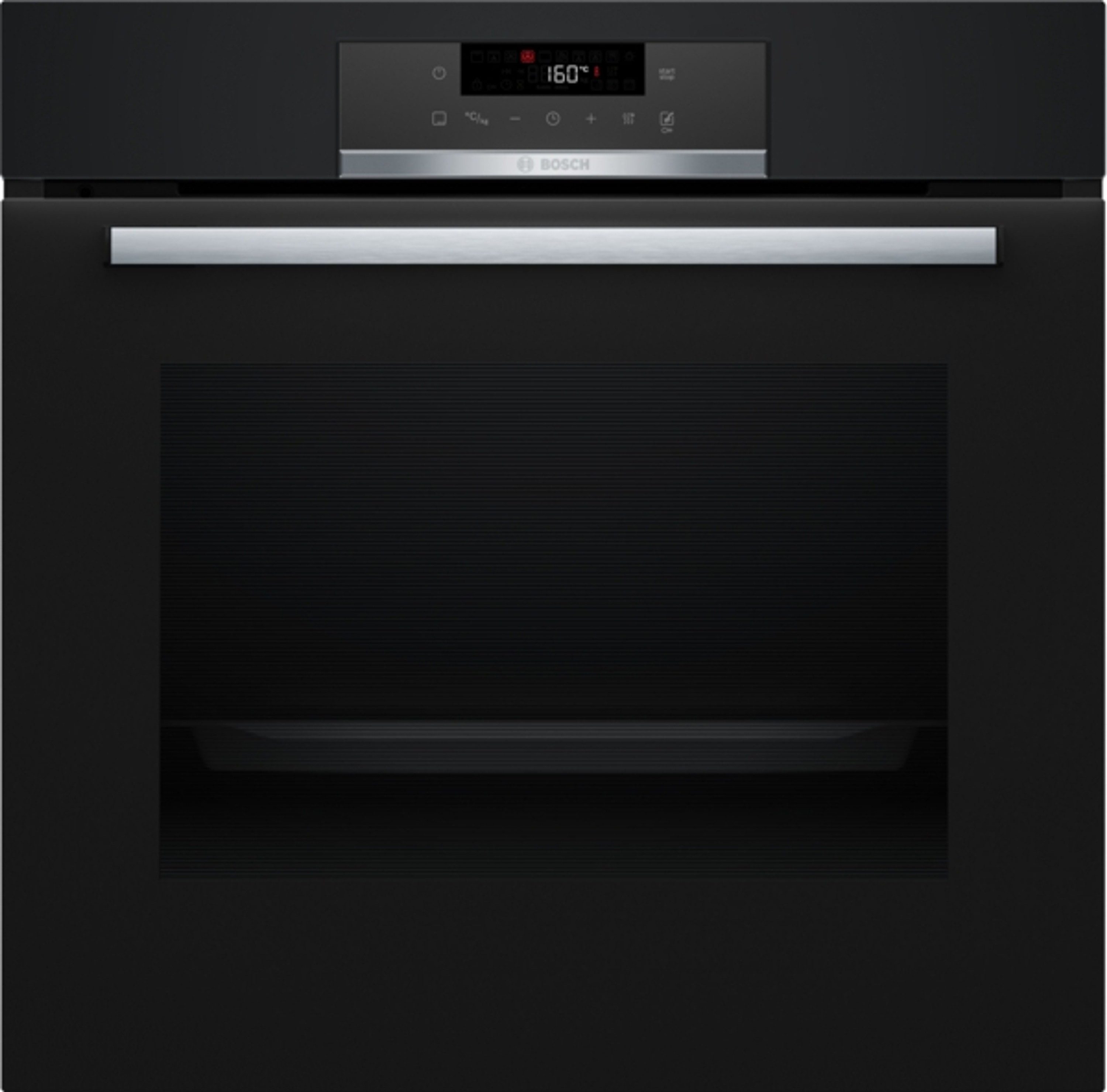 BOSCH Backofen-Set 2 HBA171BB3, mit nachrüstbar, AutoPilot, Halogen-Innenbeleuchtung