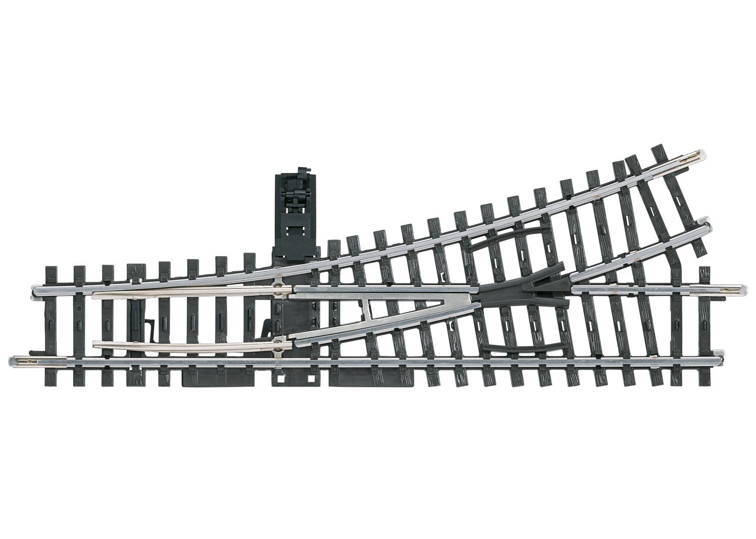 Märklin Modelleisenbahn-Weichenantriebe Märklin 2265 Handweiche links r424,6 mm H0