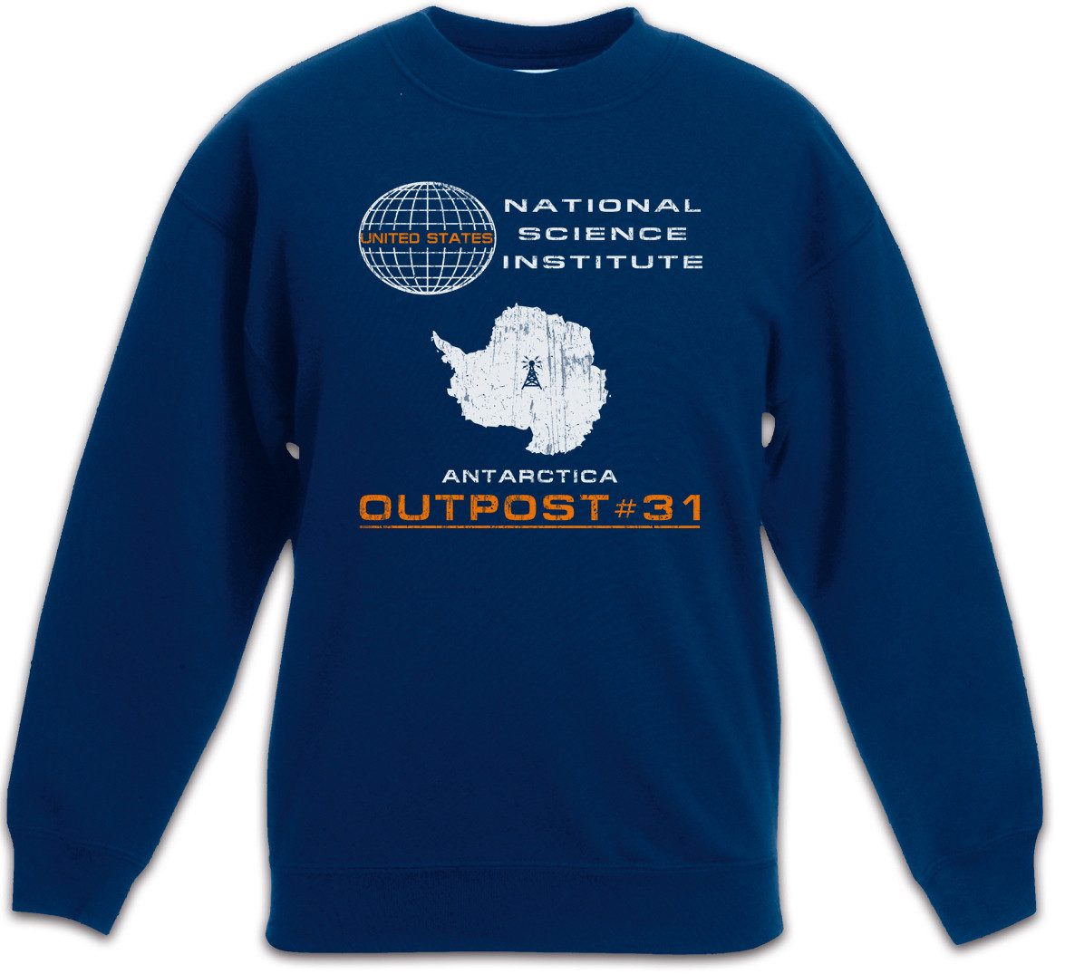 Sweatshirt Outpost 31 Kinderpullover Das Ding The Symbol Logo Thing Cthulhu 666