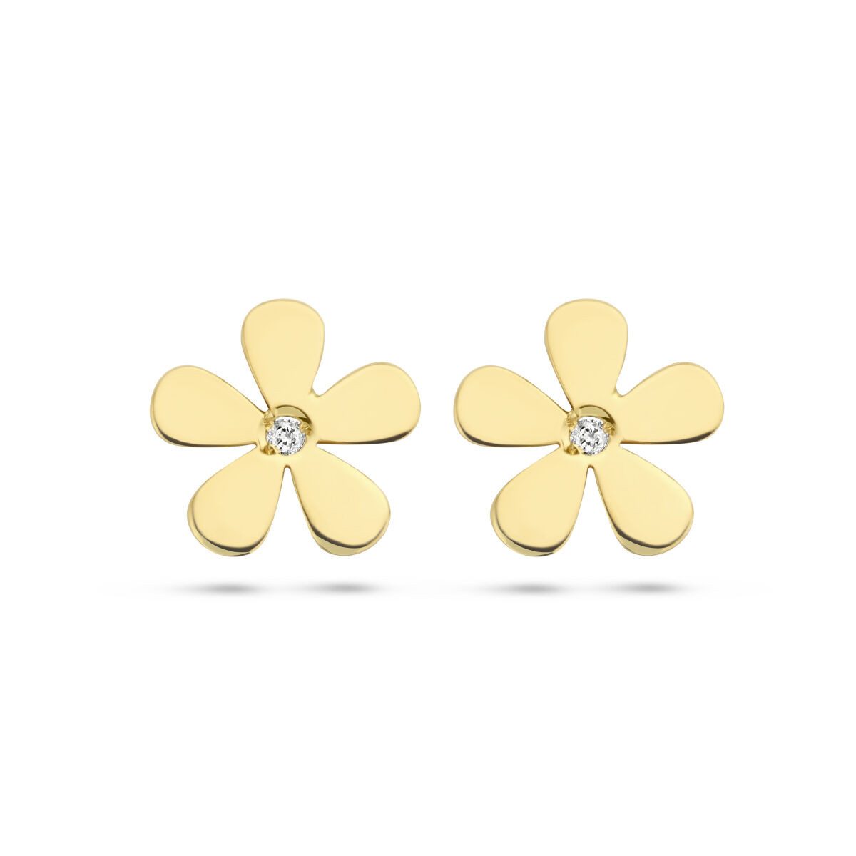 NICEANDnoble Paar Ohrstecker 585er Gelbgold Ohrstecker günstig online kaufen