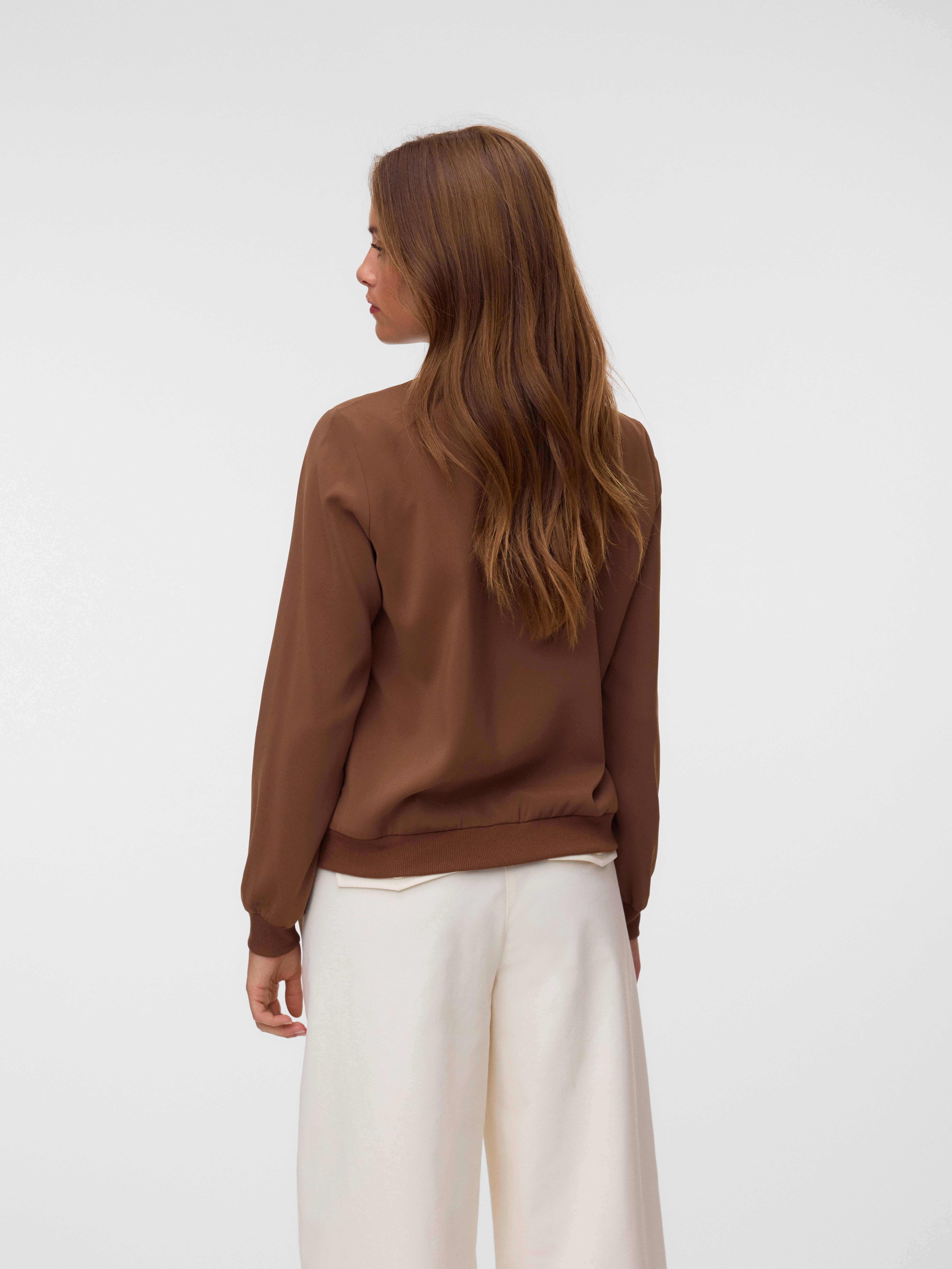 Vero Moda Bomberjacke VMCOCO L/S BOMBER NOOS Materialmix