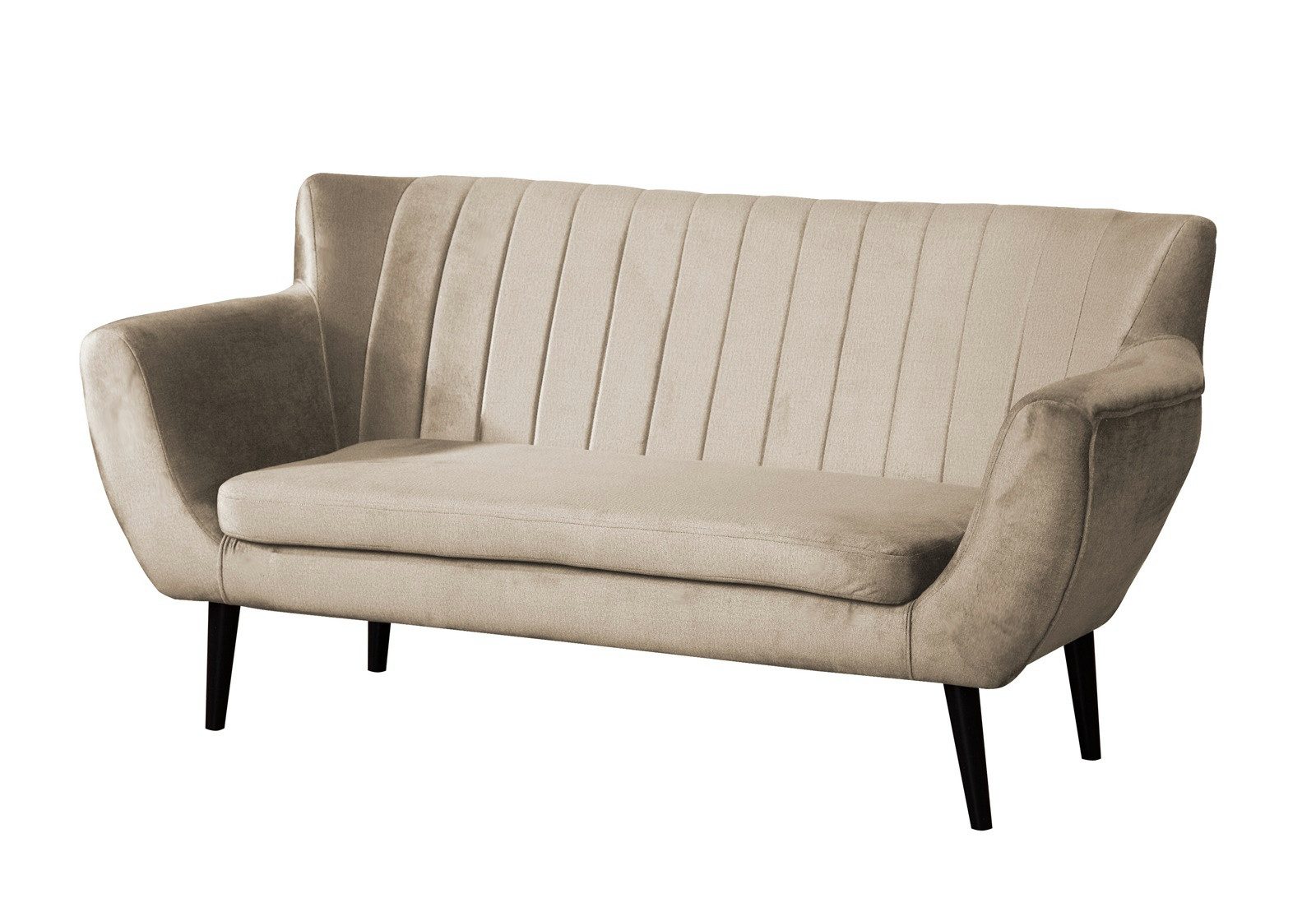 Compleo 2-Sitzer Sofa mit hohen Beinen, günstig online kaufen