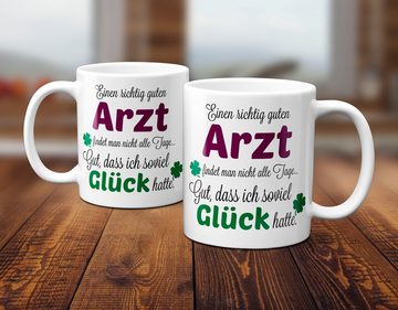 TASSENKING Tasse, Einen guten Arzt... - Tasse - Kaffeebecher - Geschenk