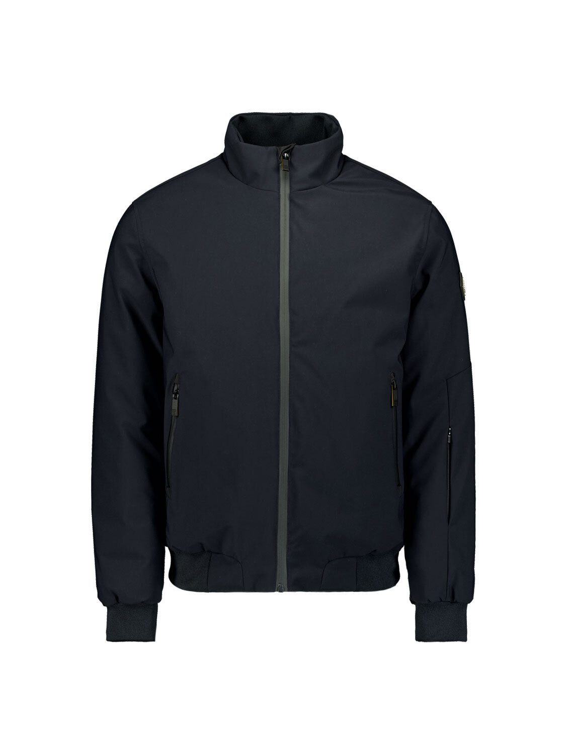NO EXCESS Steppjacke No Excess Stretchjacke Jacket Short Fit Padded Stretch
