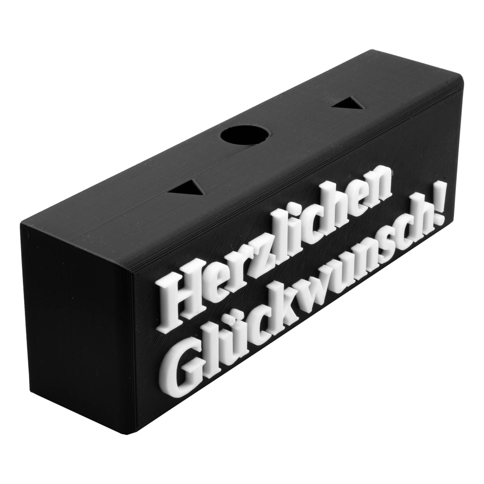 TSB Werk Geschenkbox 30. Geburtstag Geschenk Jubiläum 30 Hochzeit, Geschenkidee, Zahlenständer, Dreißig – Bild 4 von 5