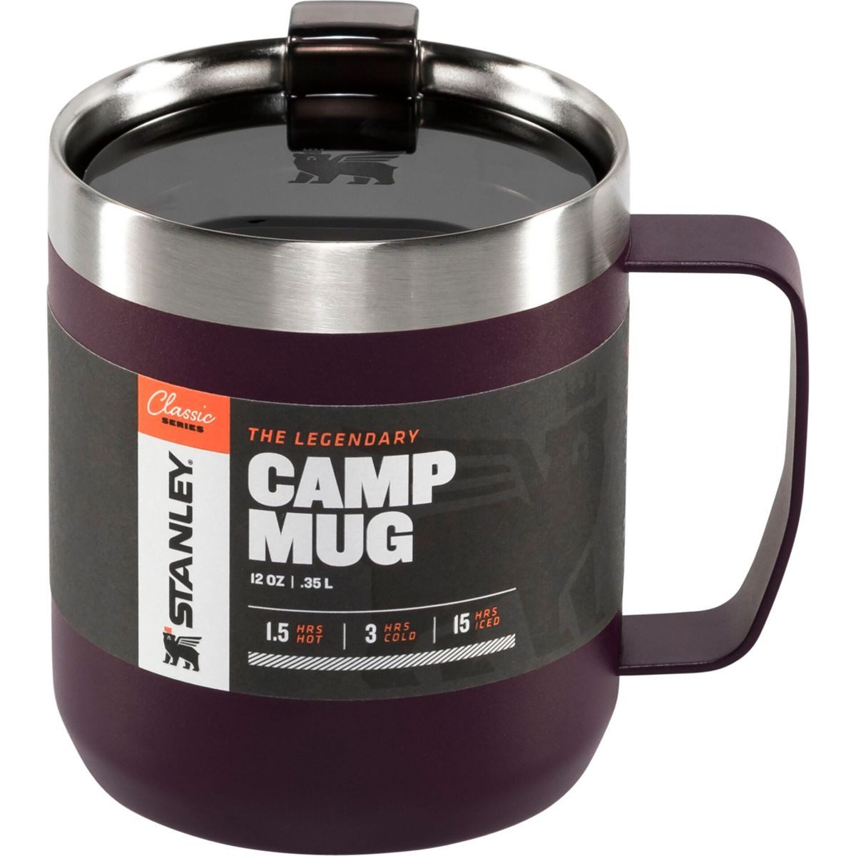 STANLEY Becher Camp Mug 0,35 L Plum, Trinkbecher