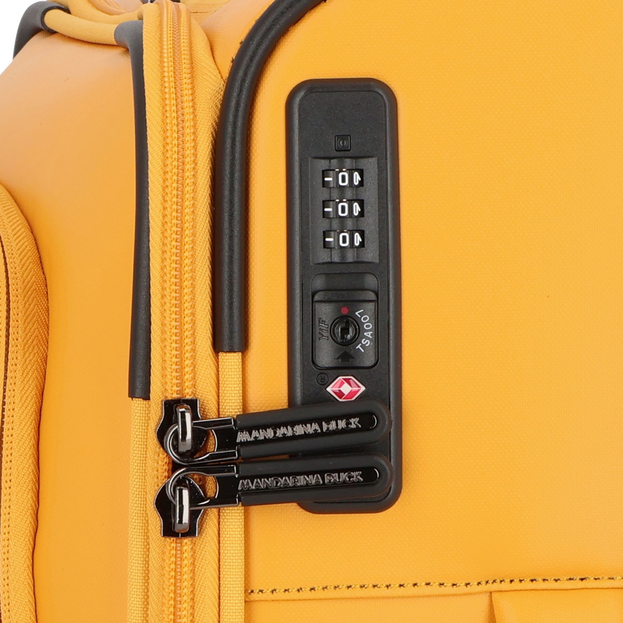 Mandarina Duck Handgepäck-Trolley Eco Coated, 4 Rollen, Polyester