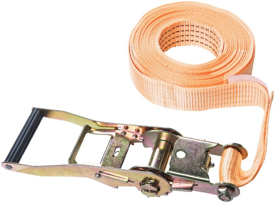 Connex Zurrgurt Einteilig - 4000 kg maximale Belastbarkeit Spannratsche,  ohne Haken - Aus Polyester