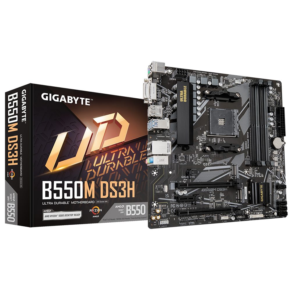 Gigabyte B550M DS3H Mainboard