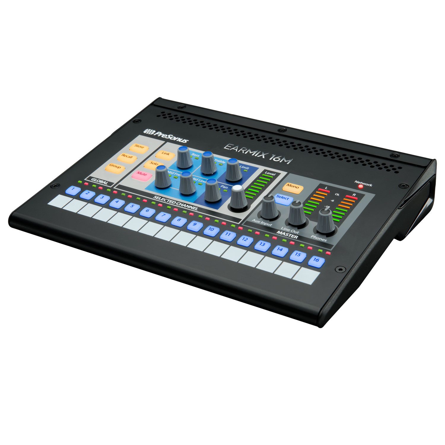 Presonus Mischpult Presonus Mischpult Earmix 16M 16-Kanal Monitor-Mixer, (Mischpult, Monitor Mixer), Mischpult 16-Kanal Monitor-Mixer
