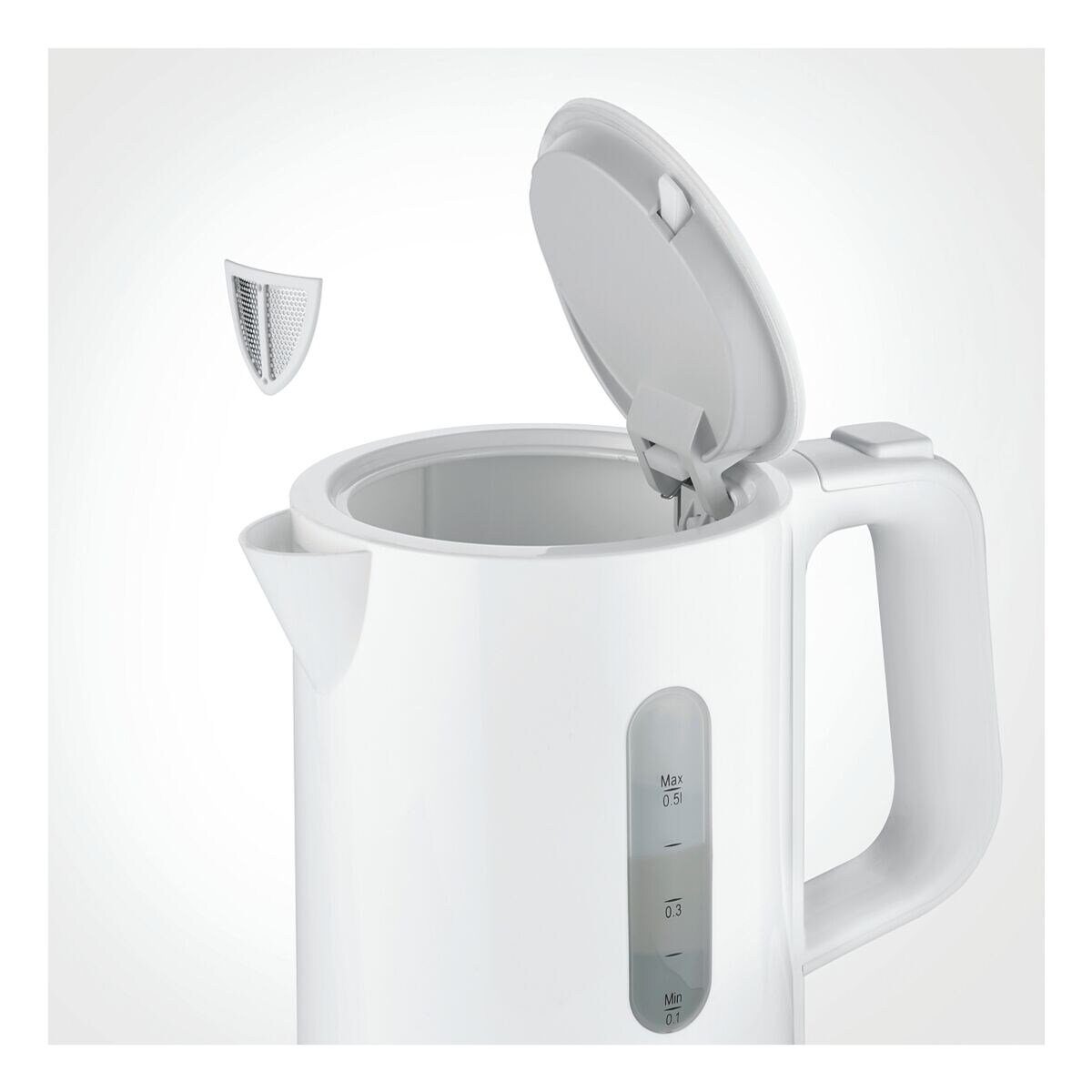 Severin Reise-Wasserkocher WK 3462, 1100 W, 0,5 Liter, 1100 Watt