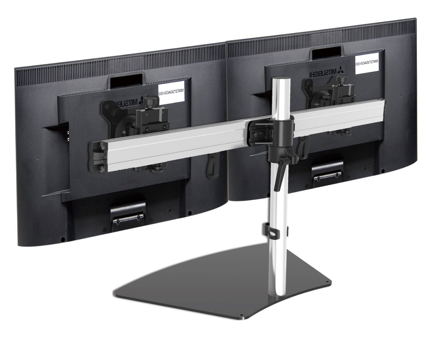 DURABLE Monitor Halterung, 2 Monitore, Tischdurchführung Maße (B x H x T):  345 x 470 x 120 mm kaufen Maße (B x H x T): 345 x 470 x 120 mm