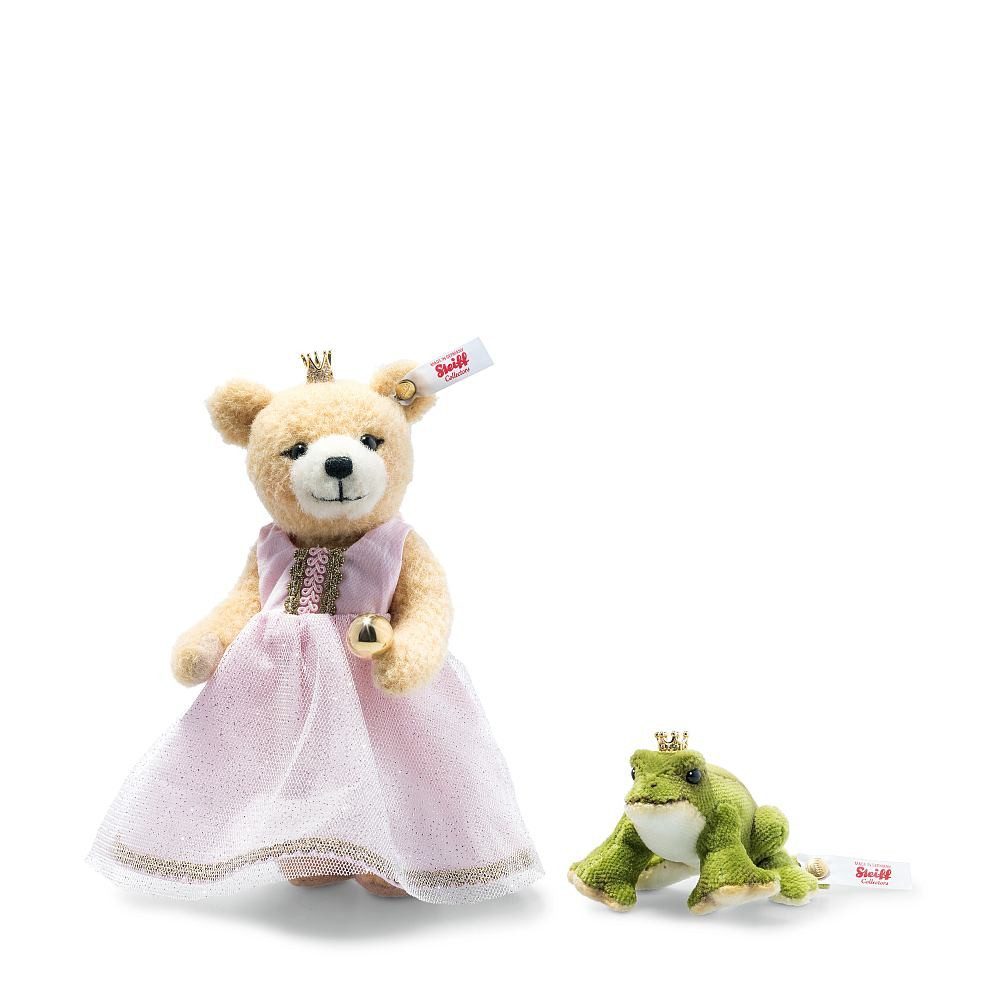 Steiff Collection Dekofigur Steiff Collectors Märchenwelt Froschkönig Set 15cm limitiert 006098 Sa, Sammlerfigur