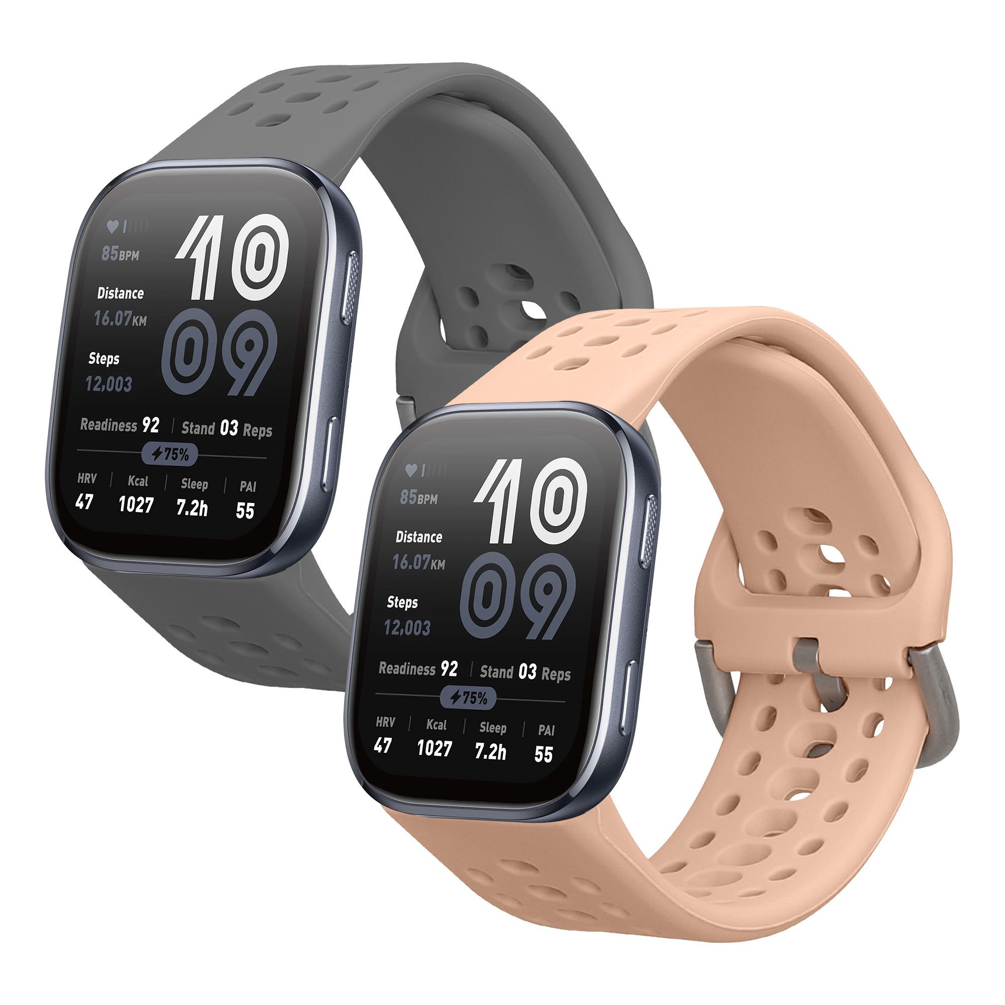 kwmobile Smartwatch-Armband Uhrenarmband für Amazfit Bip 6 Armband, Ersatzarmband für Fitnesstracker - Wechselarmband Smartwatch