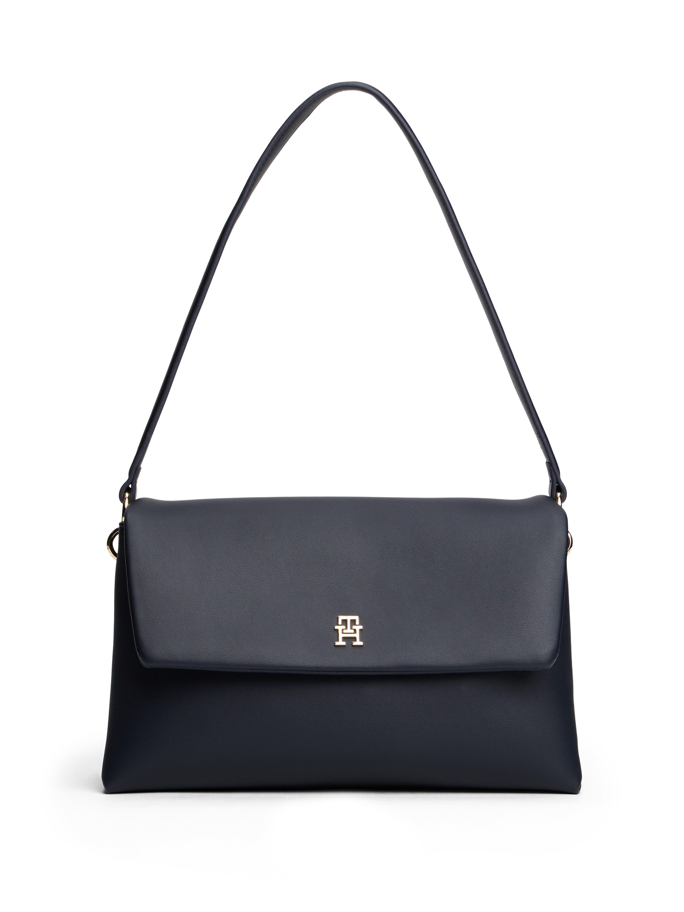 Tommy Hilfiger Schultertasche TH MODERN ESS SHOULDER BAG, Damen Minibag, Tragetasche mit goldfarbenen Details