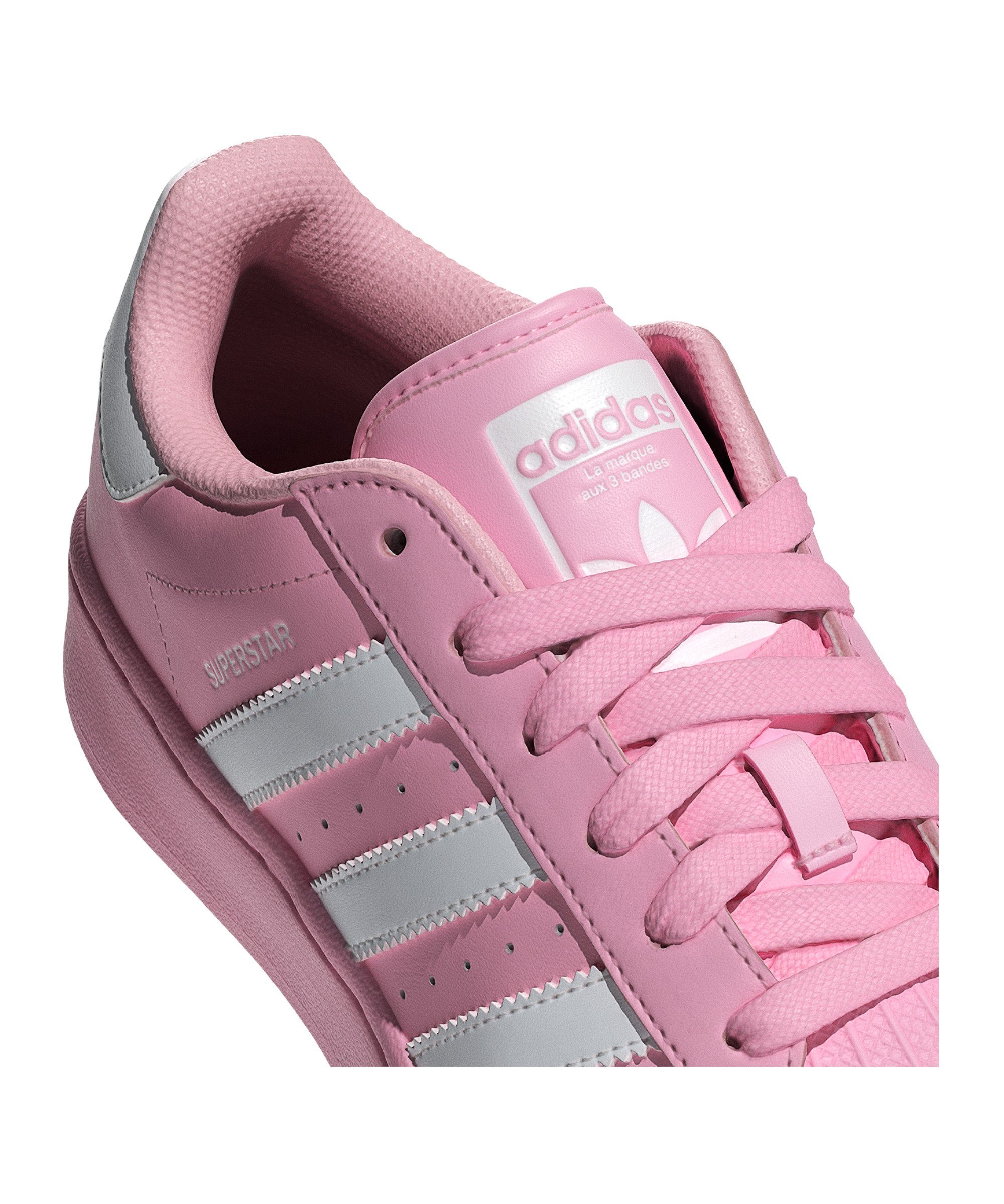Sneaker Originals Damen pinkweisspink XLG adidas Superstar