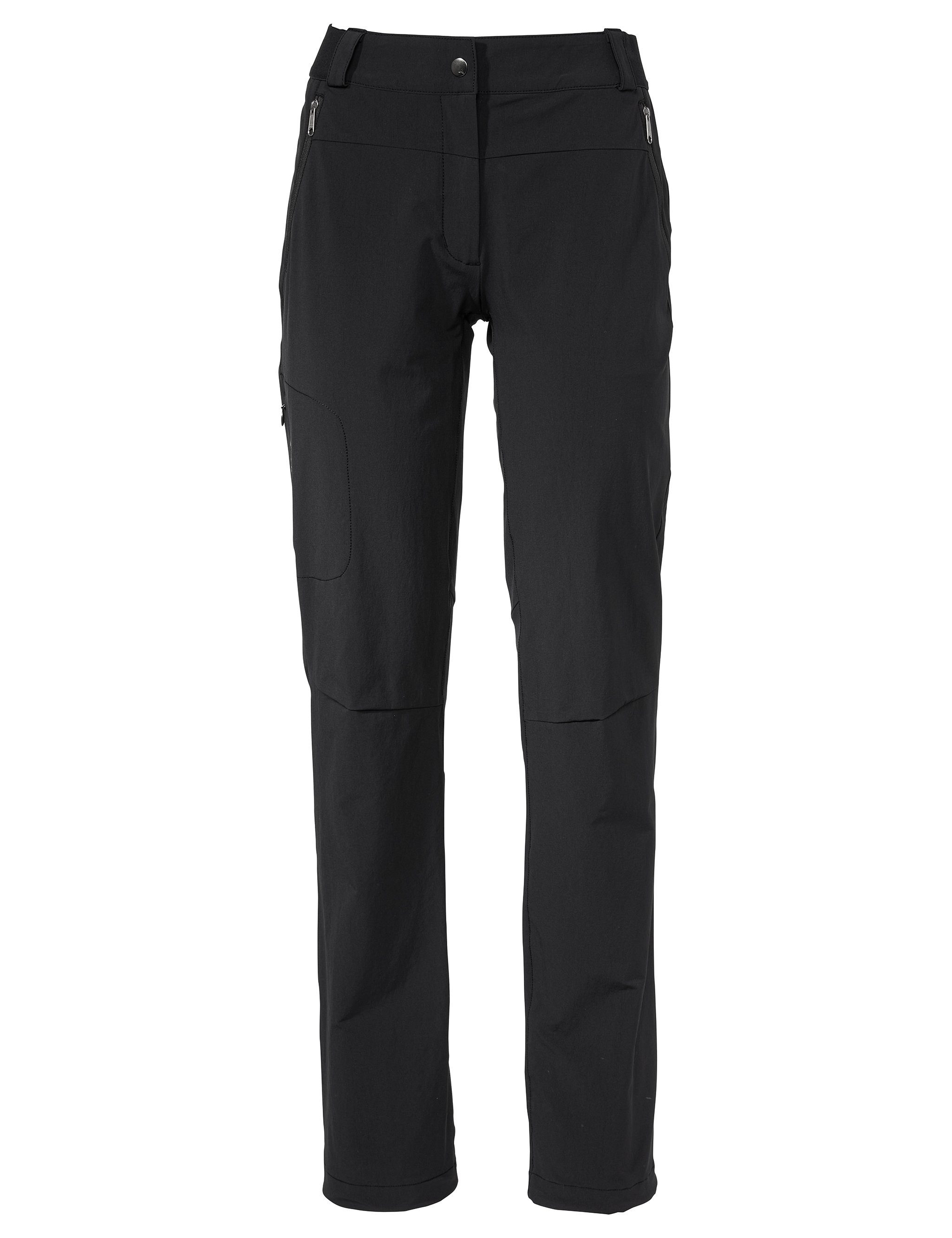 VAUDE Funktionshose Pants III Women's Grüner black Farley Stretch Knopf (1-tlg)