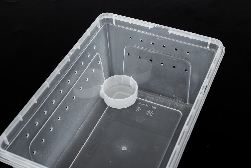 M&S Reptilien Terrarium ReptiZoo Kunststoffterrarium (ohne Wasserschale) - small (RT2016S)