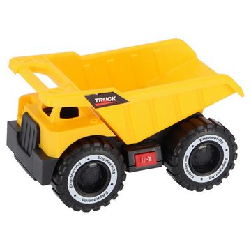 Otto Simon Spielzeug-Traktor Autotransporter 54 cm Bagger Kipper licht und Sound Auto Abschlepper