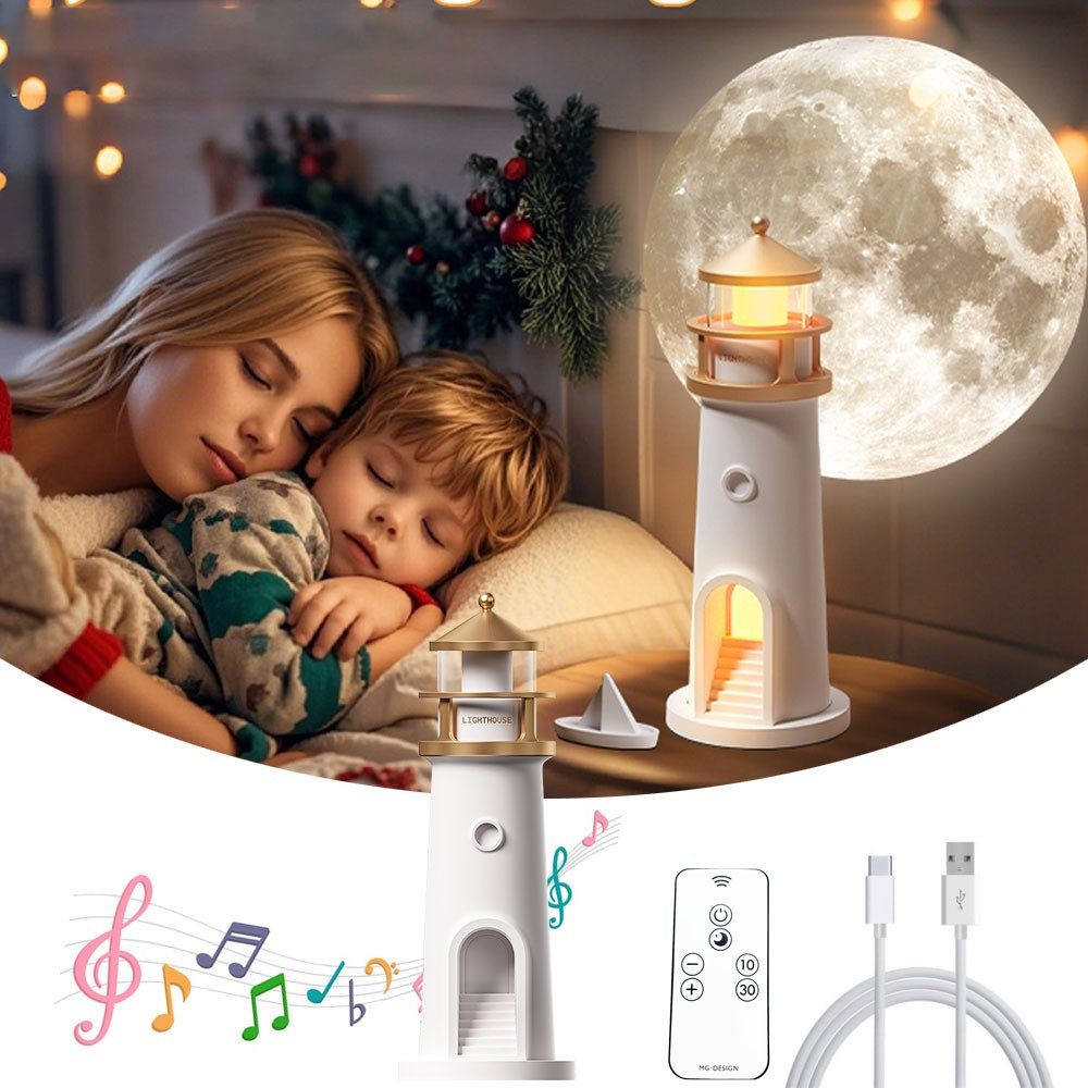 JOYOLEDER LED Nachtlicht Leuchtturm Deko, LED günstig online kaufen