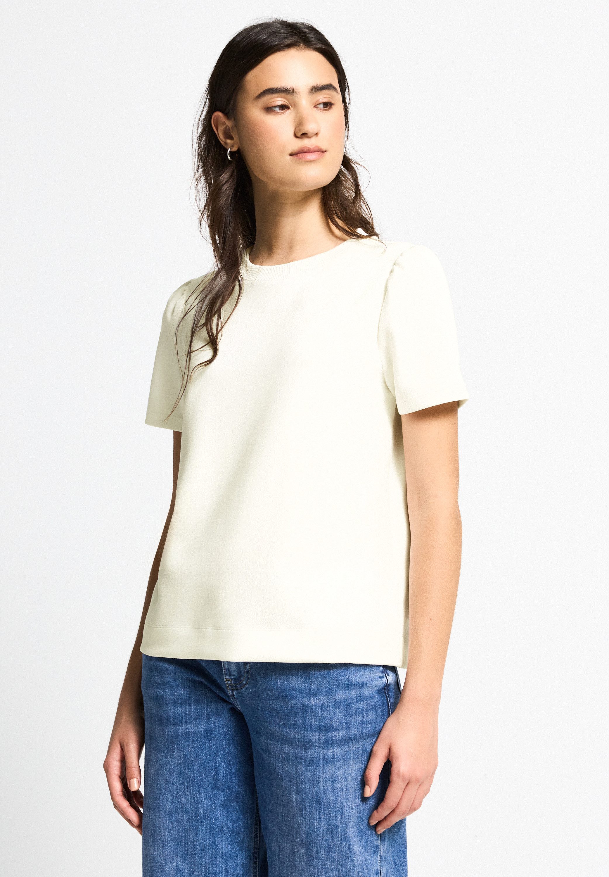 STREET ONE STUDIO T-Shirt, mit Rundhalsausschnitt günstig online kaufen