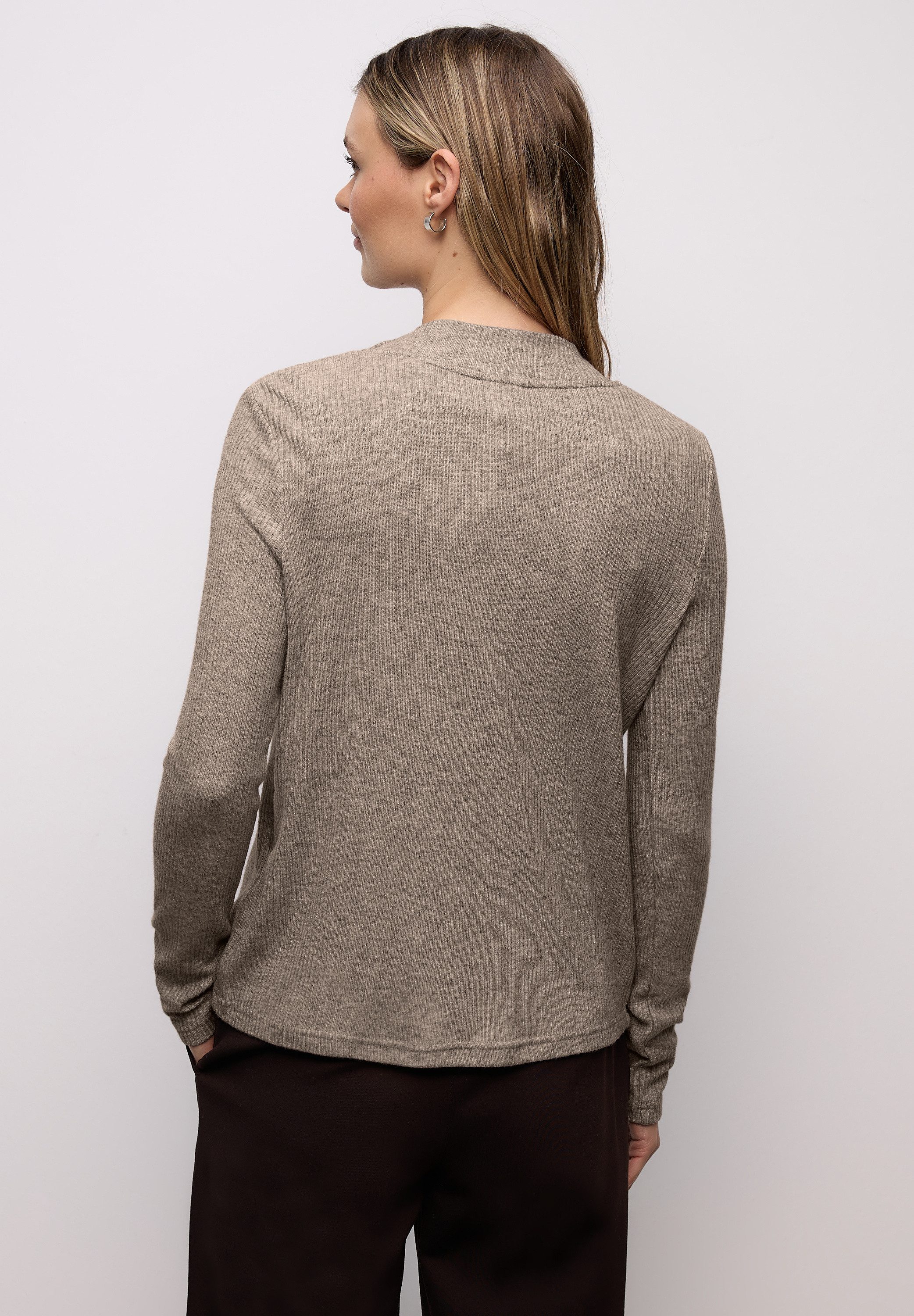 STREET ONE Langarmshirt mit Turtleneck