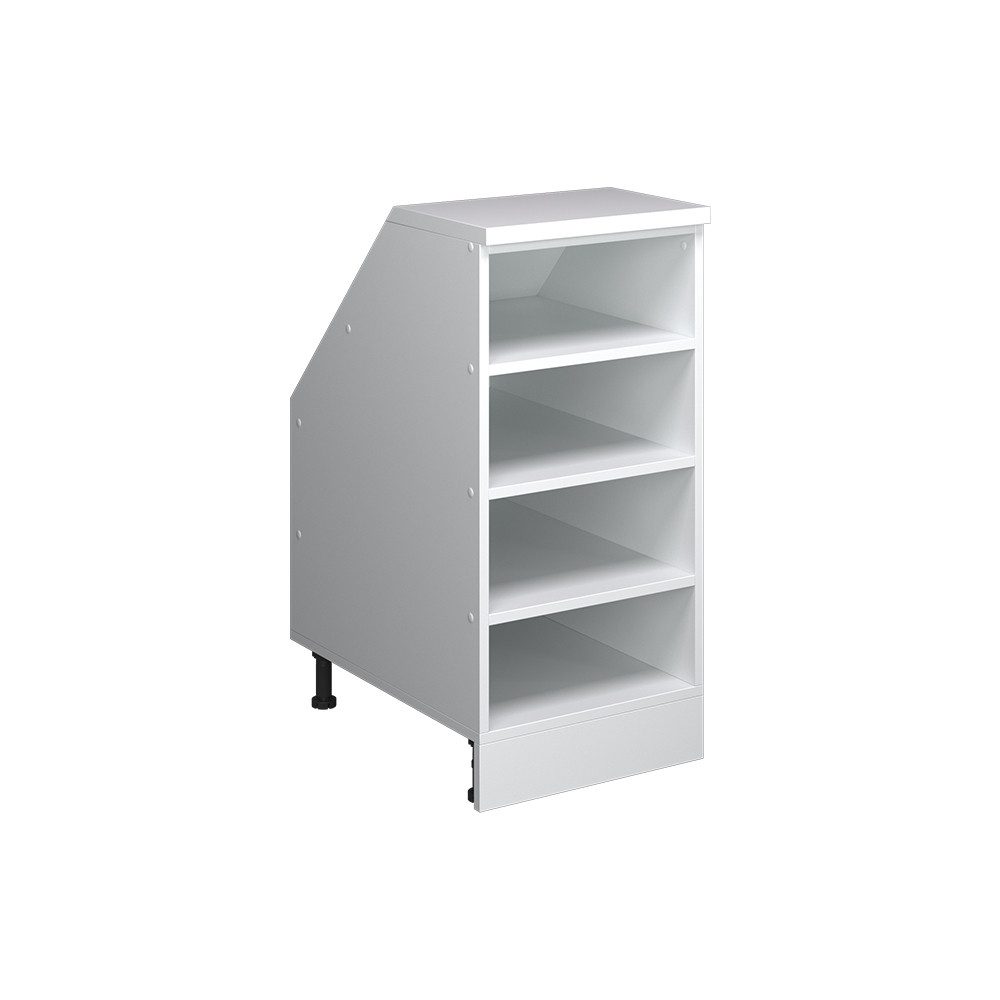 Vicco Kommode Rion, Weiß, 40 x 81.8 cm mit 4 Fächern, Schrankkorpus 60 cm Tiefe (1 St)