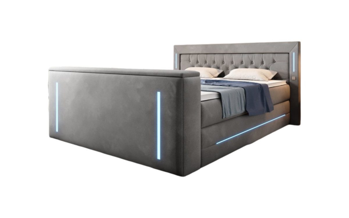 Luxusbetten24 Boxspringbett Divalo, mit TV Lift günstig online kaufen