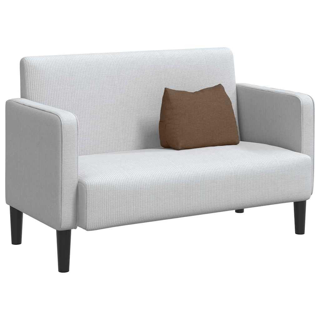 vidaXL Rückenkissen Rückenkissen Braun 45 x 20 x 35 cm Stoff, 1-tlg.