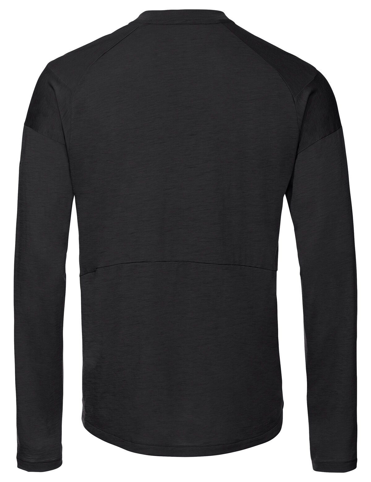 VAUDE T-Shirt Men's Yaras Shirt Knopf Wool Grüner black (1-tlg) LS