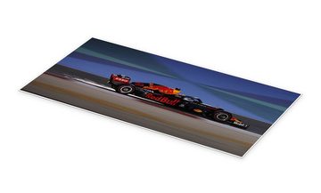 Posterlounge Poster Motorsport Images, Max Verstappen, Red Bull Racing, Großer Preis von Bahrain 2020, Fotografie