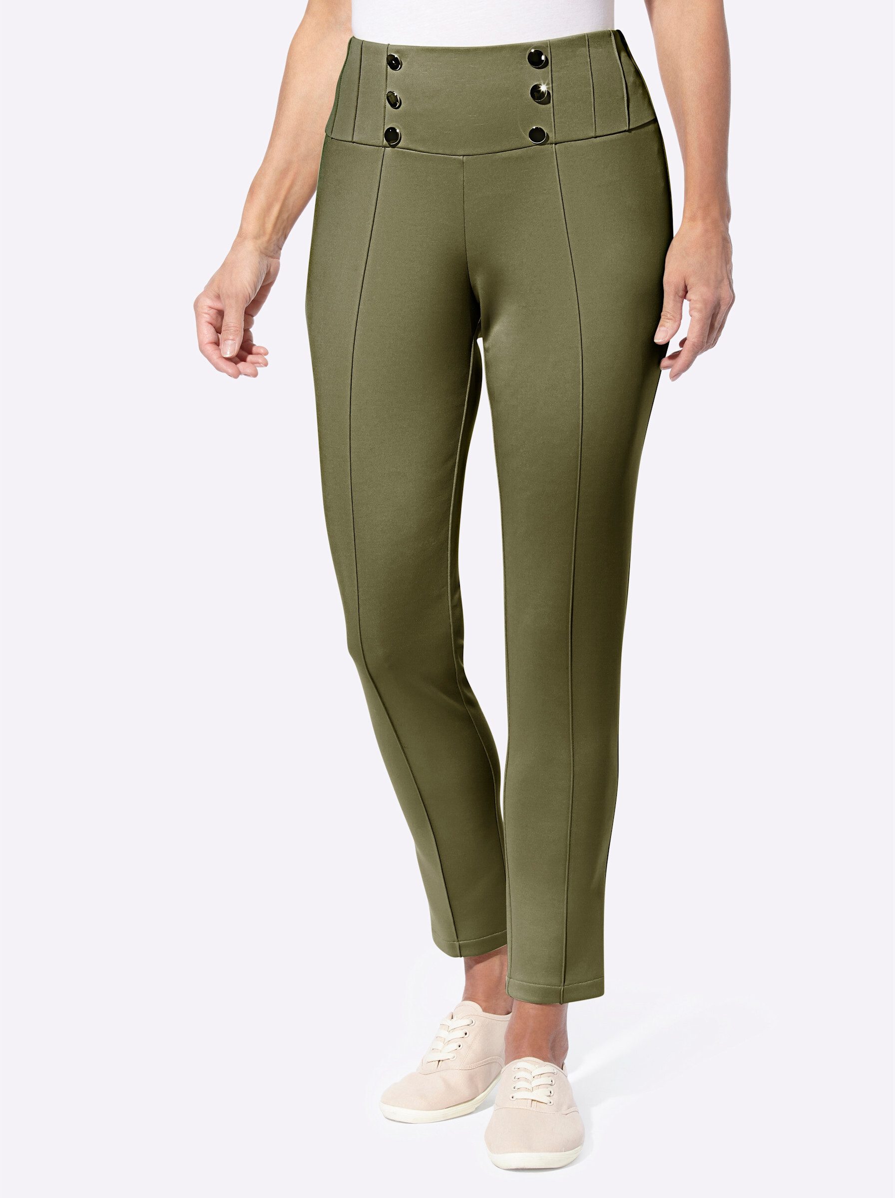 Sieh an! Jerseyhose Jerseyhose Innenbeinlänge ca. günstig online kaufen