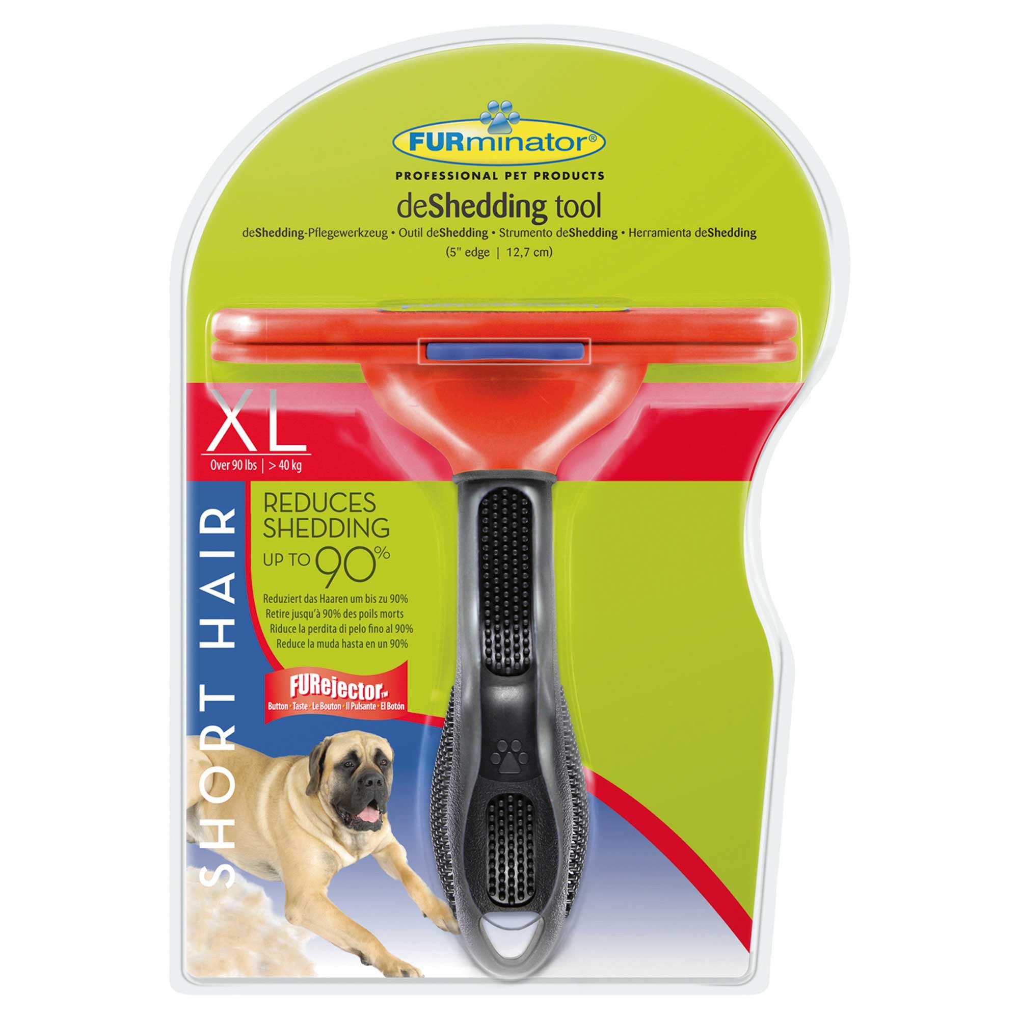 Unterwollharke Furminator® deShedding - für kurzhaarige Hunde