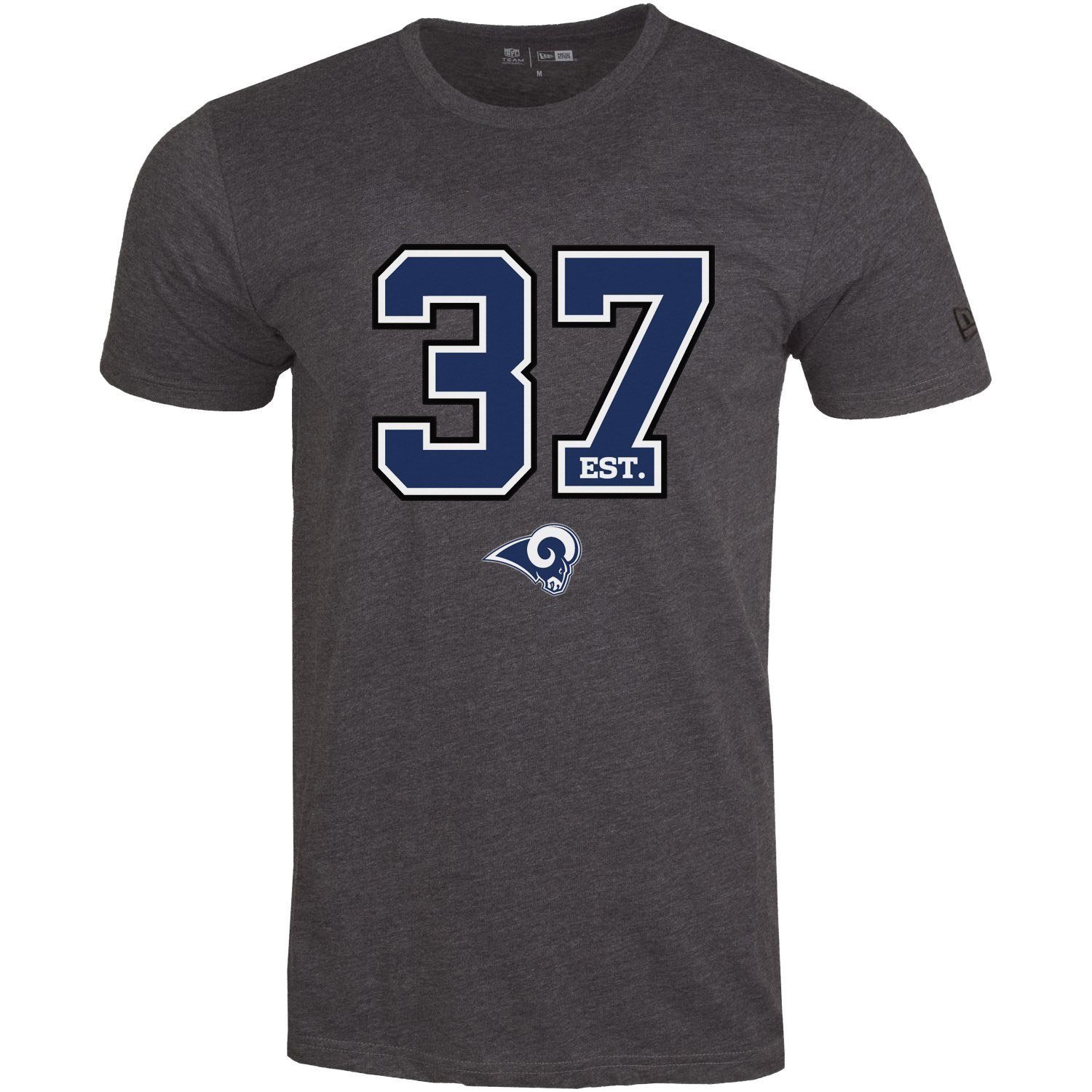 Rams ESTABLISHED Print-Shirt NFL Era Los Angeles New LOGO