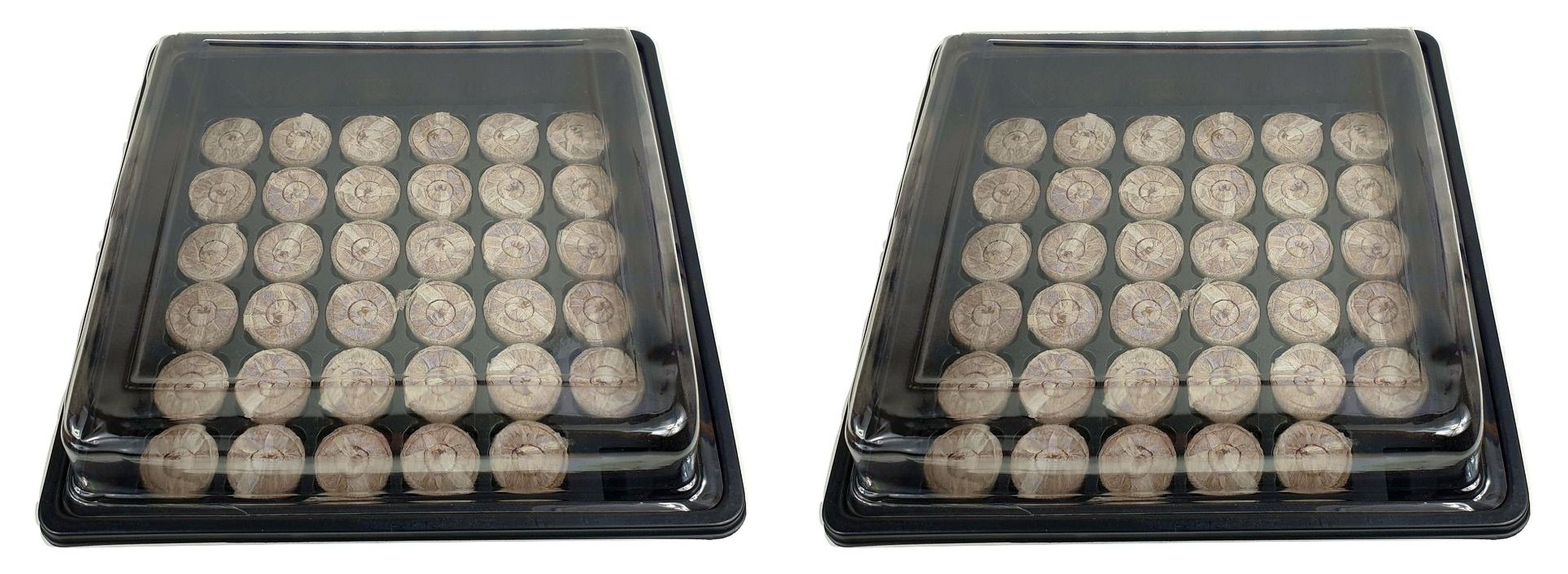 sesua Anzuchttablett Anzuchtset Anzucht Gewächshaus mit 35 Quelltabs Quellt günstig online kaufen