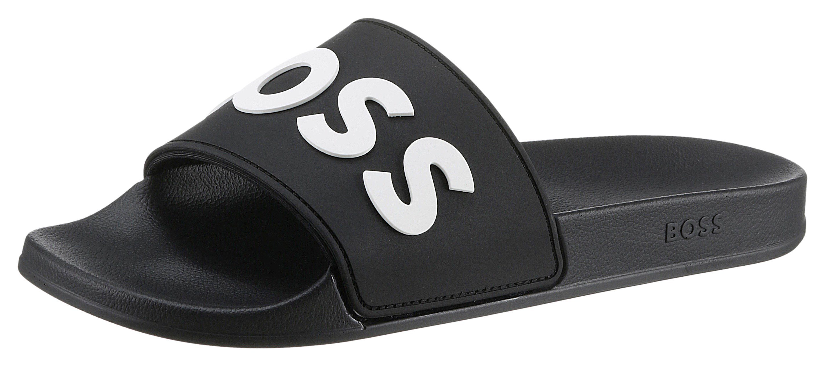 BOSS Kirk Slide Badepantolette, Sommerschuh, Poolslides, günstig online kaufen
