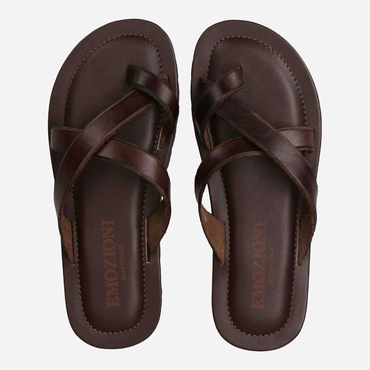 Emozioni Emozioni M5003 T.MORO 412, Sandaletten, Braun, dunkel, Herren Sandalette
