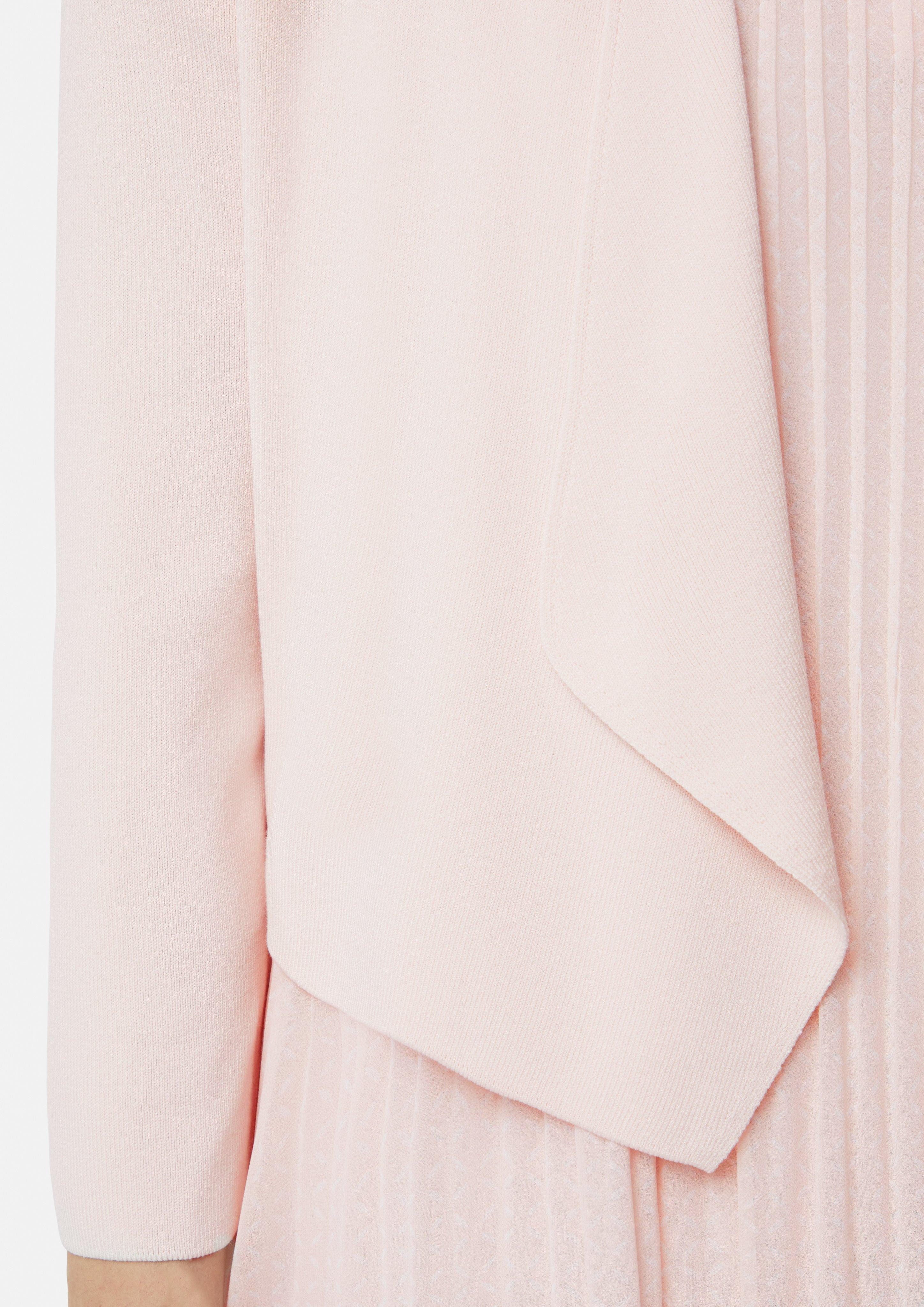 Comma Strickjacke Feinstrick-Cardigan mit Ajour-Detail günstig online kaufen