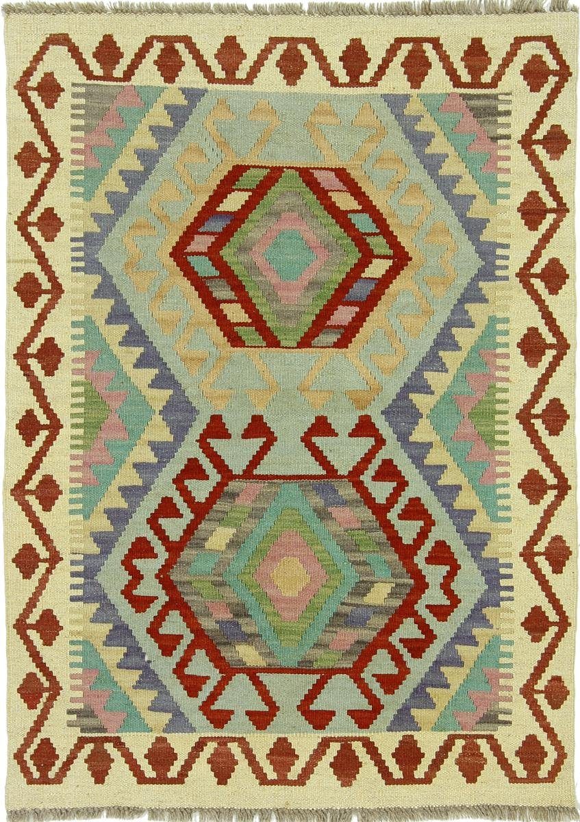 Orientteppich Kelim Afghan Heritage 86x120 Handgewebter Orientteppich, rechteckig, Trading, mm Nain 3 Moderner Höhe
