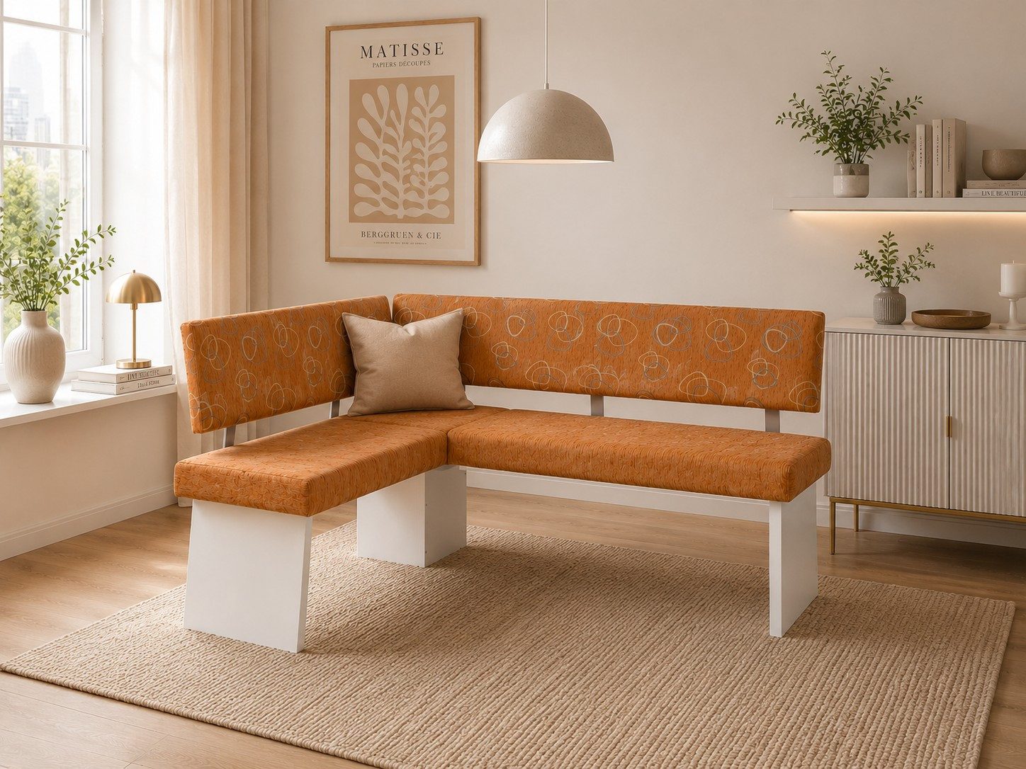 moebel-direkt-online Eckbank Eckbank Stellfläche 140x180 cm, rechts/links montierbar