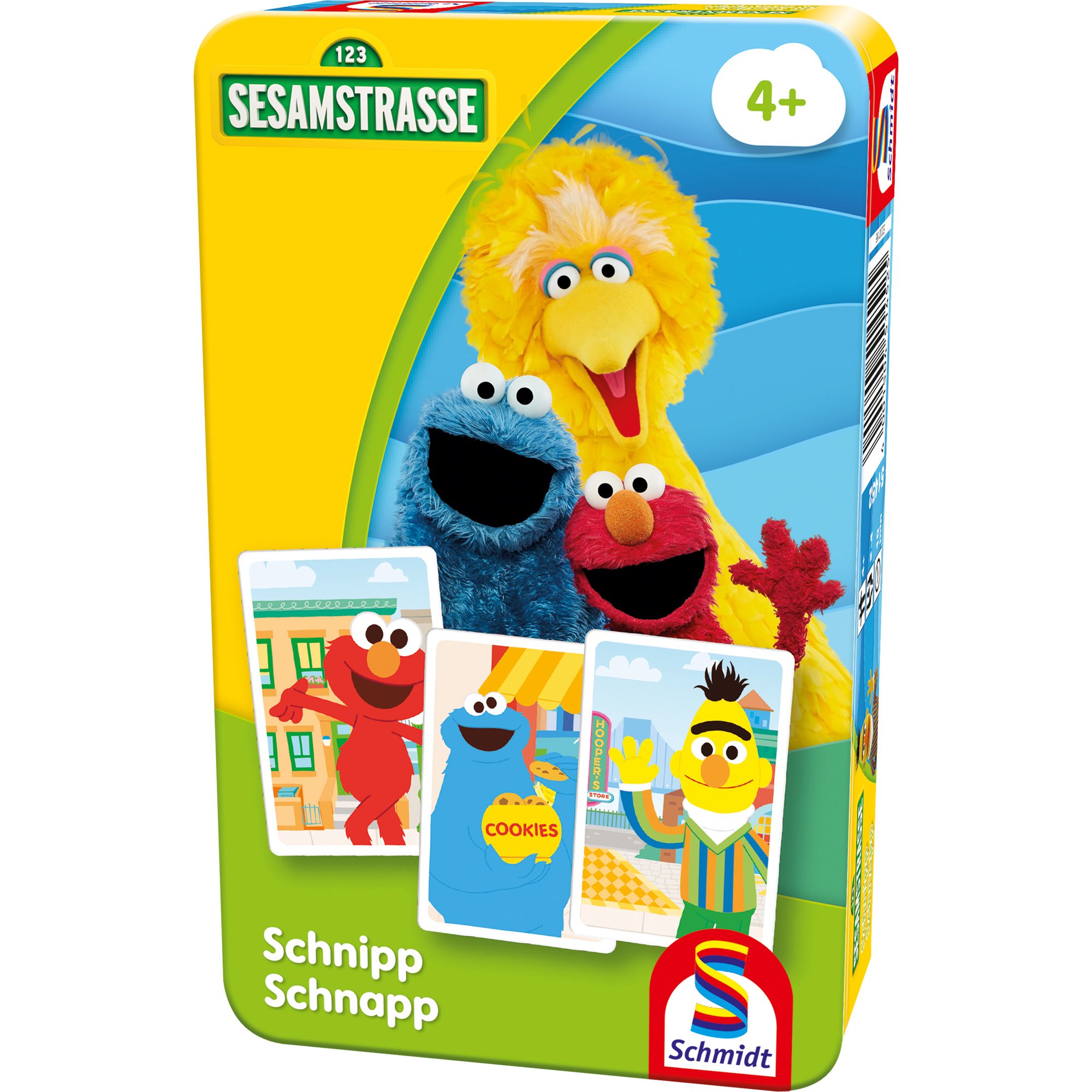 Schmidt Spiele Spiel Schmidt Spiele Sesamstraße, Schnipp Schnapp, Kartenspiel, Kinderspiel
