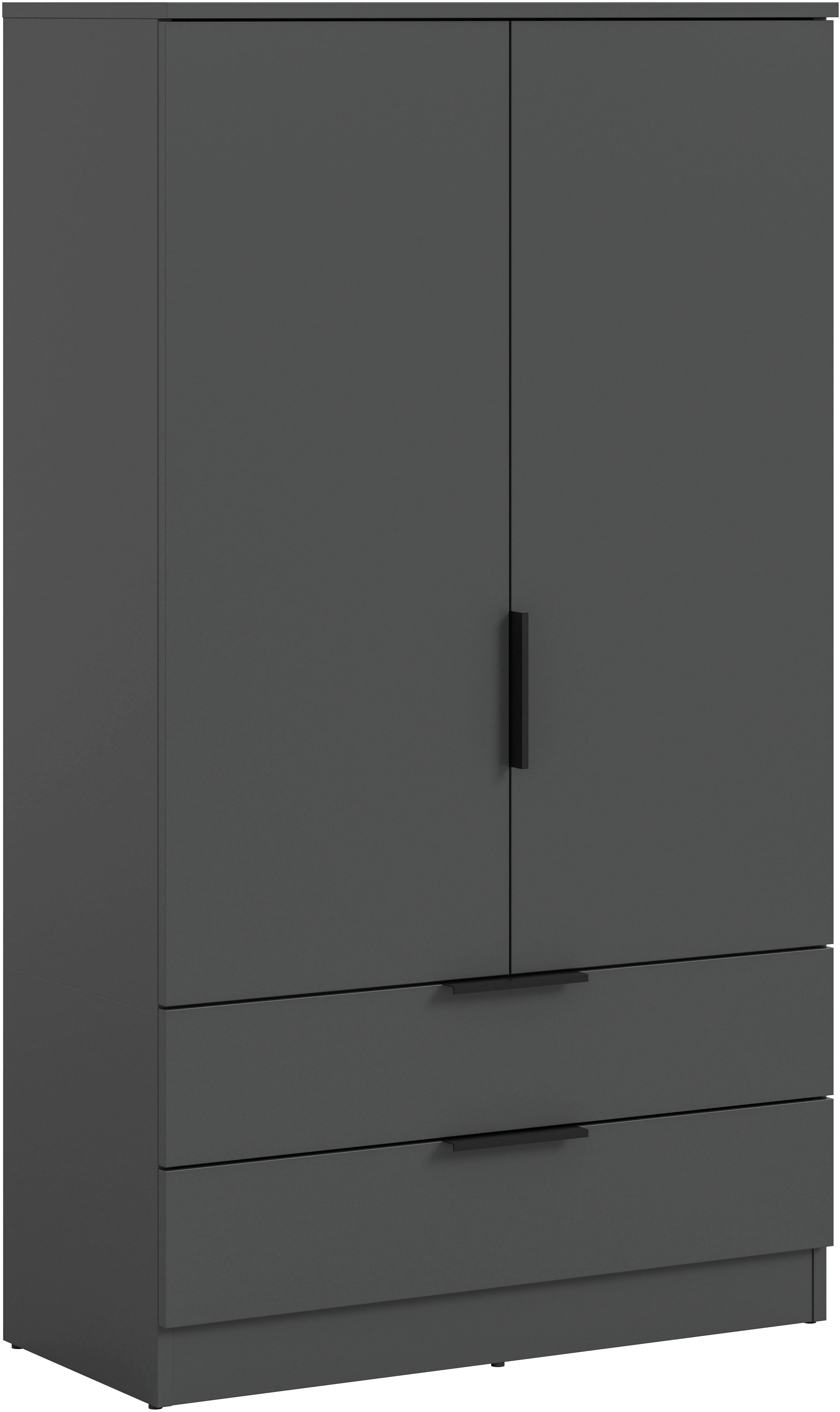 OTTO home Wäscheschrank SKARDE, Kleiderschrank, Schlafzimmerschrank, Schrank (1-St., Höhe: 140 cm, 2 Türen, 2 Schubladen, 1 Kleiderstange) OTTO BESTSELLER, Gard – Bild 3 von 5